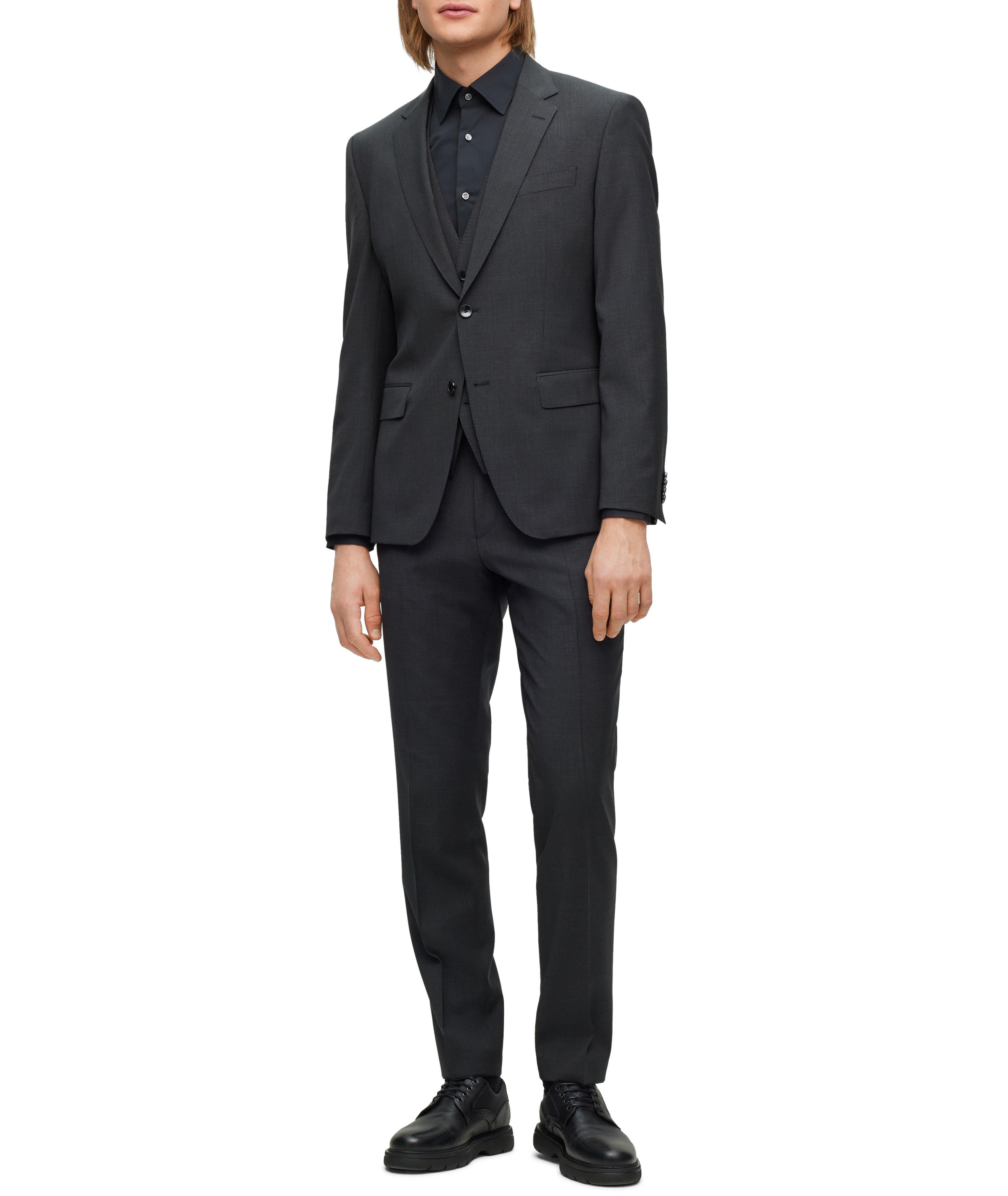 Slim-Fit Stretch Virgin Wool  Three-Piece Suit image 1