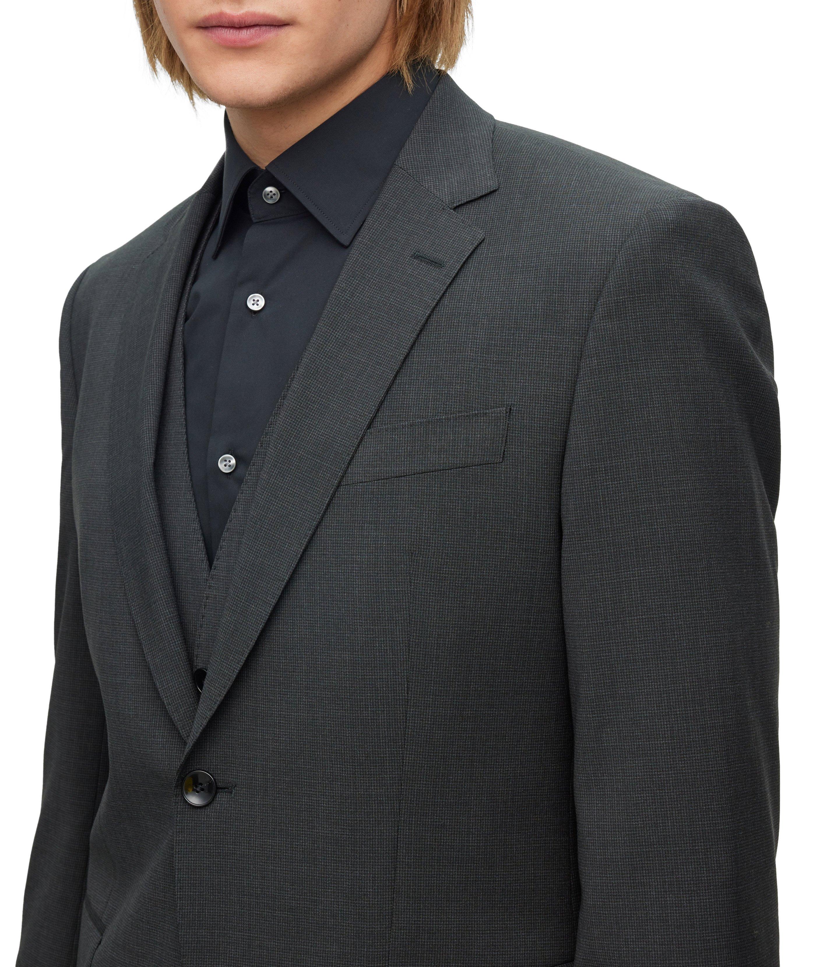 Slim-Fit Stretch Virgin Wool  Three-Piece Suit image 2