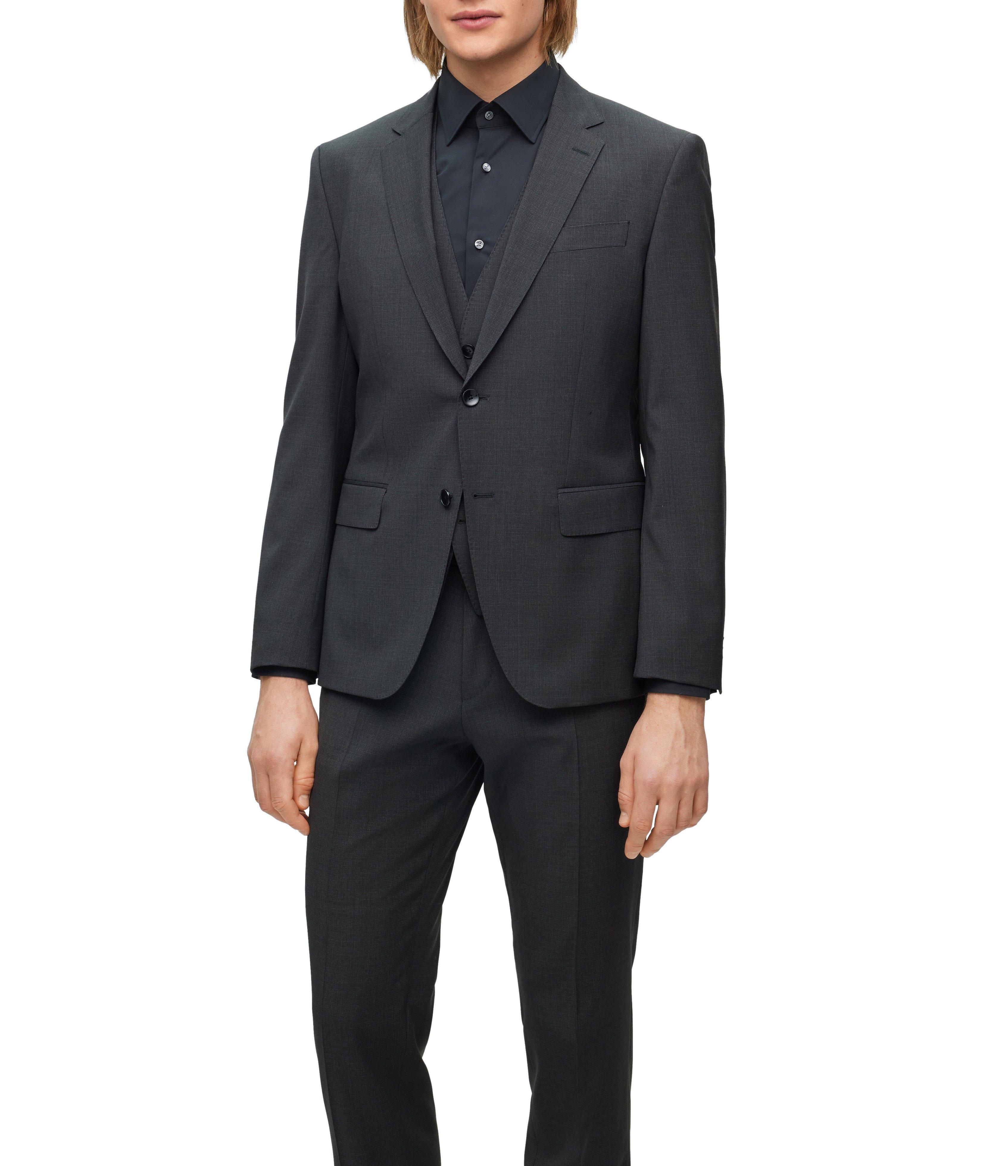 Slim-Fit Stretch Virgin Wool  Three-Piece Suit image 3