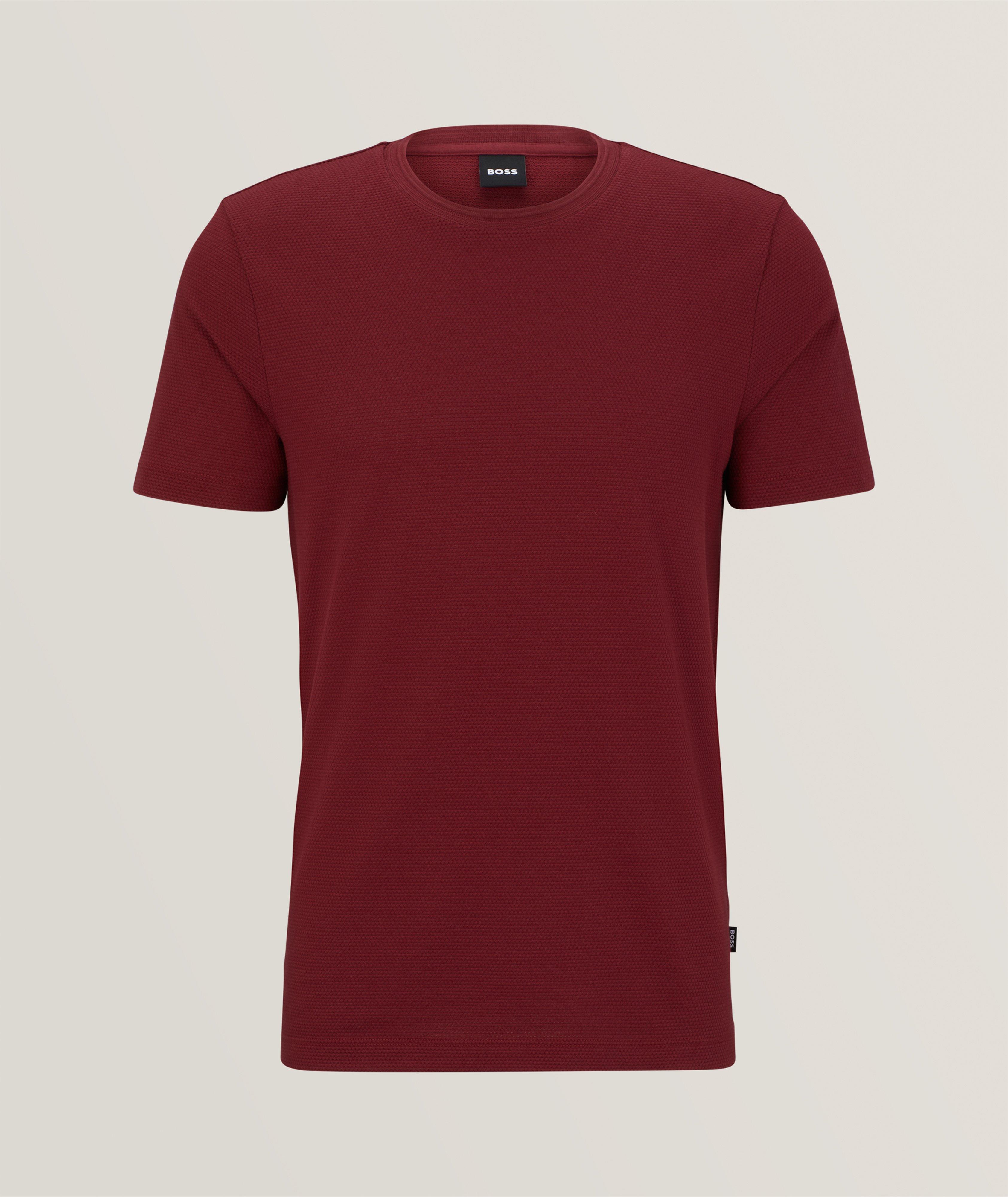 Tiburt Jacquard Cotton-Blend T-Shirt image 0