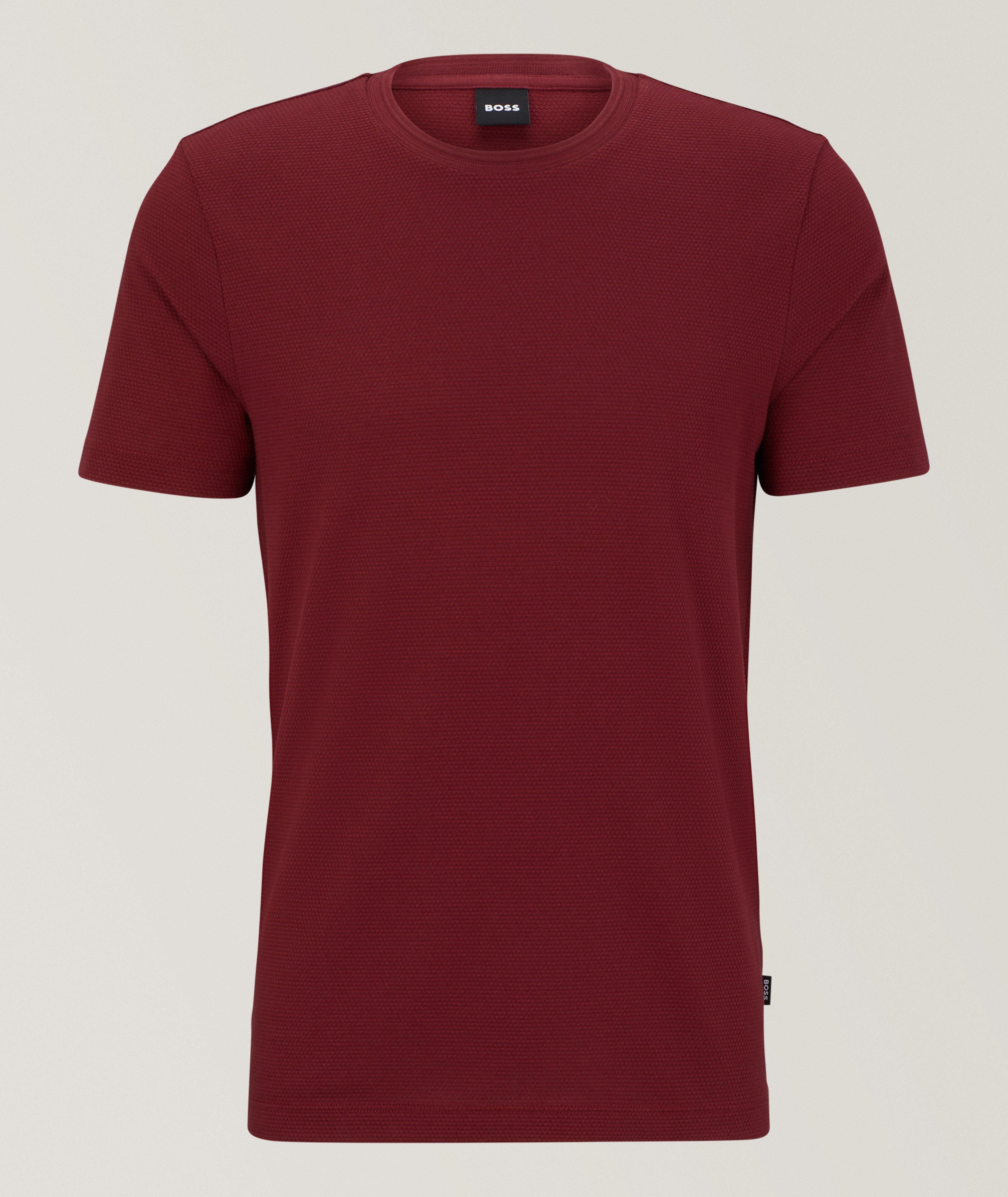 Tiburt Jacquard Cotton-Blend T-Shirt image 0