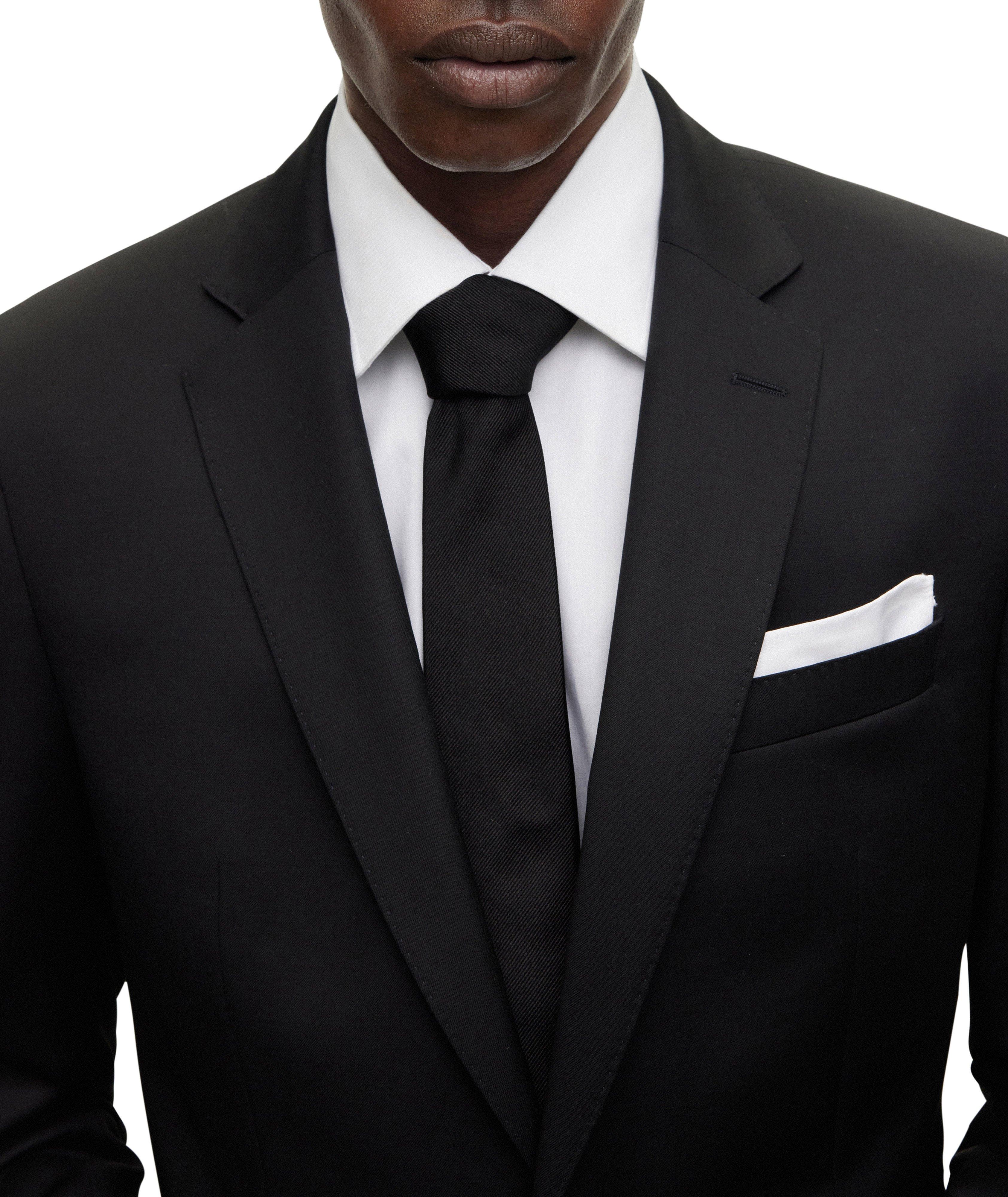 Solid Poplin Pocket Square image 1