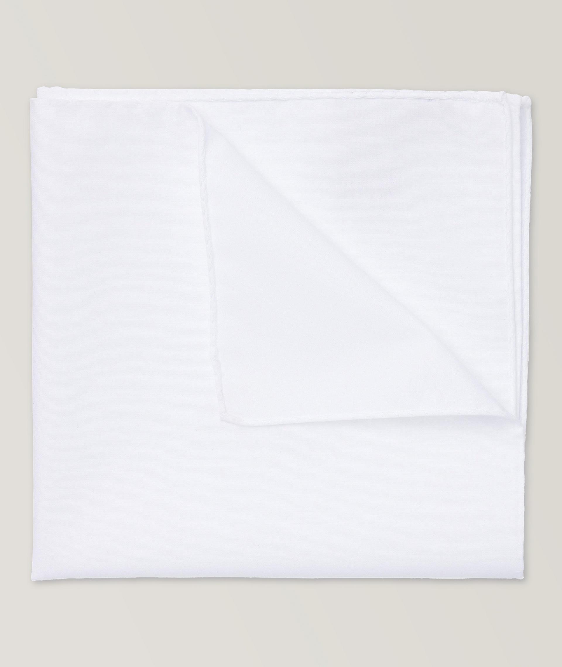 Solid Poplin Pocket Square image 0