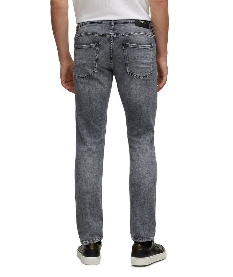 Slim-Fit Washed Stretch-Cotton Jeans image 3