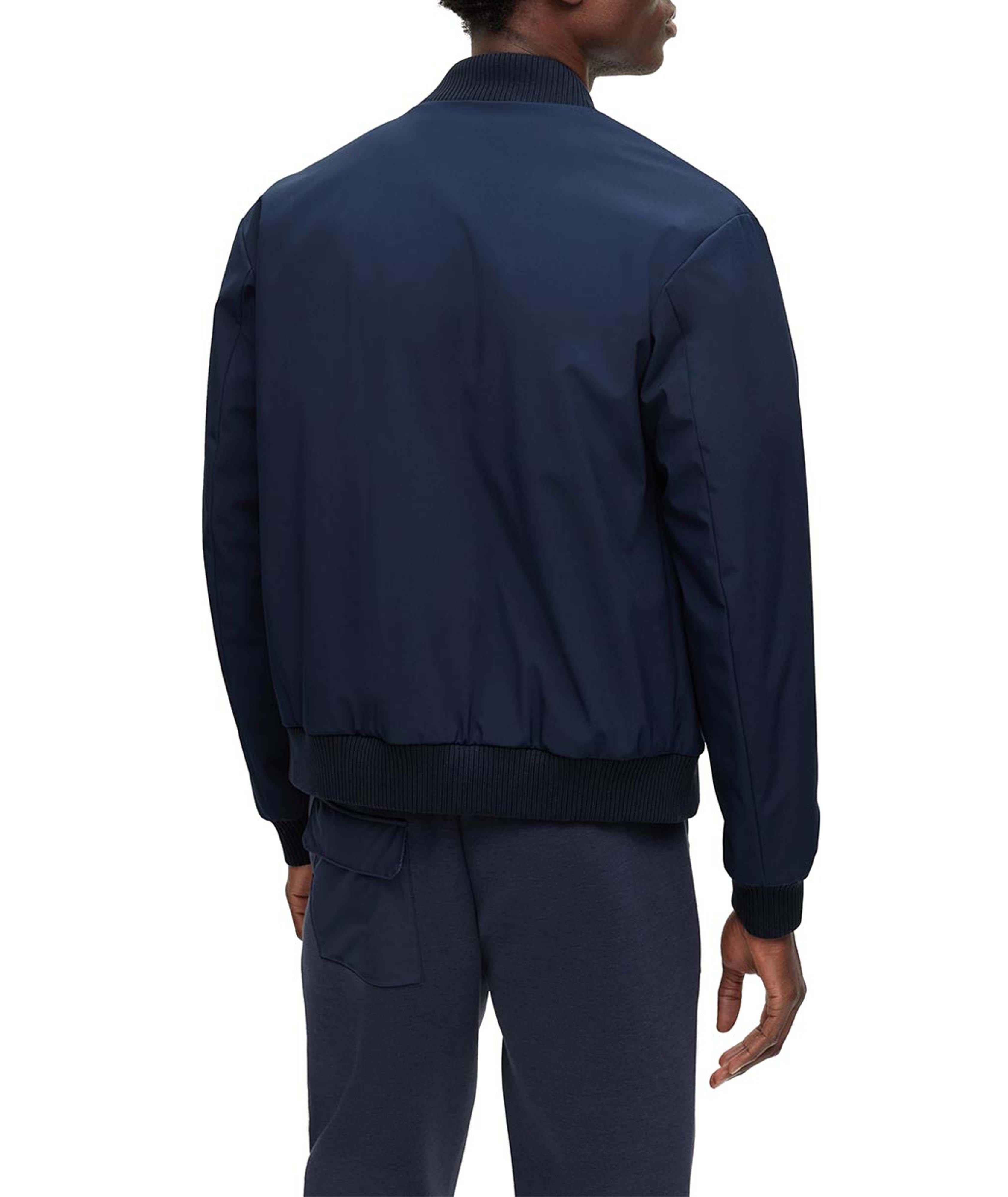 Water-Repellent Technical Fabric Bomber Jacket image 5