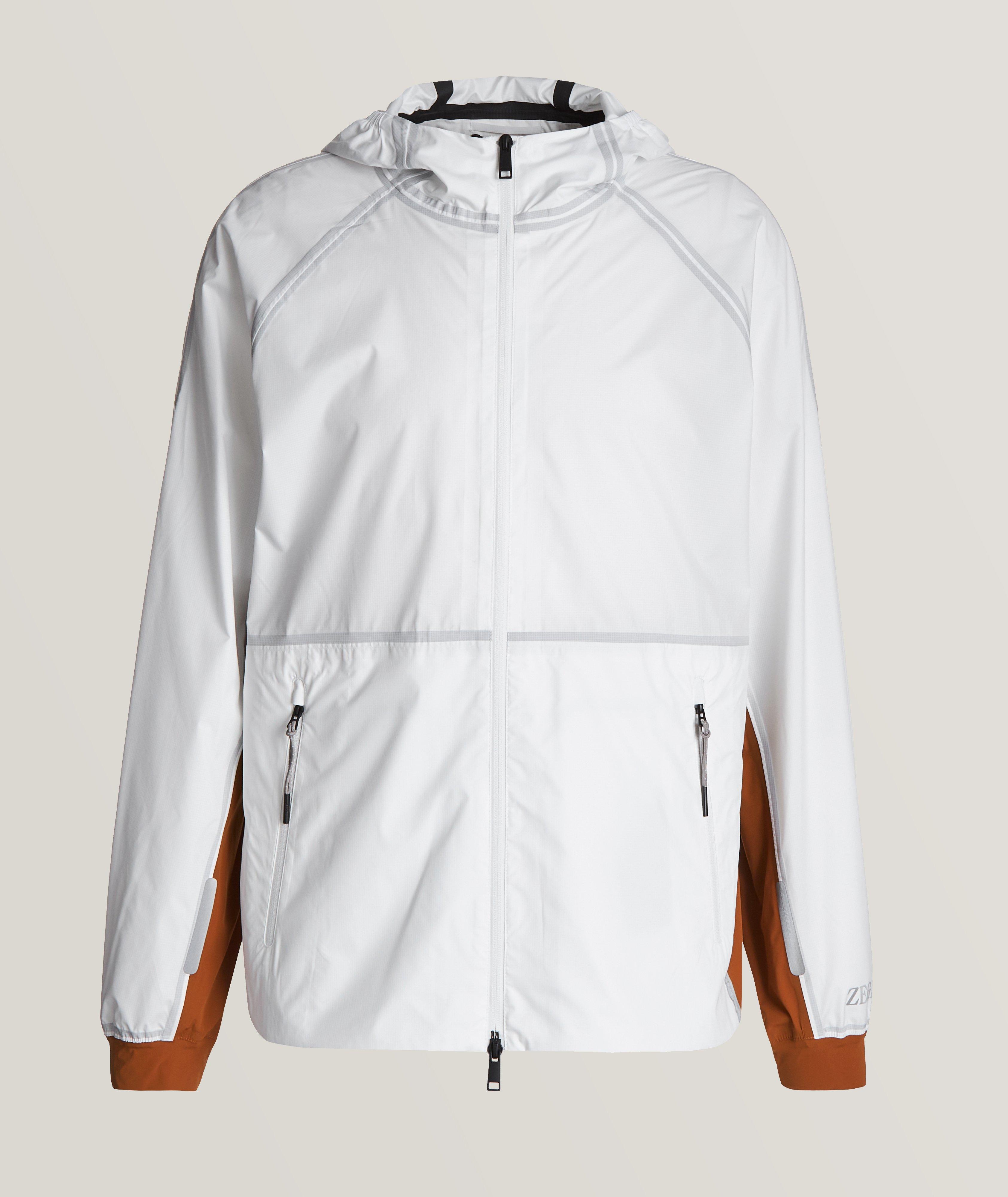 Ripstop Water-Repellent Track Jacket image 0