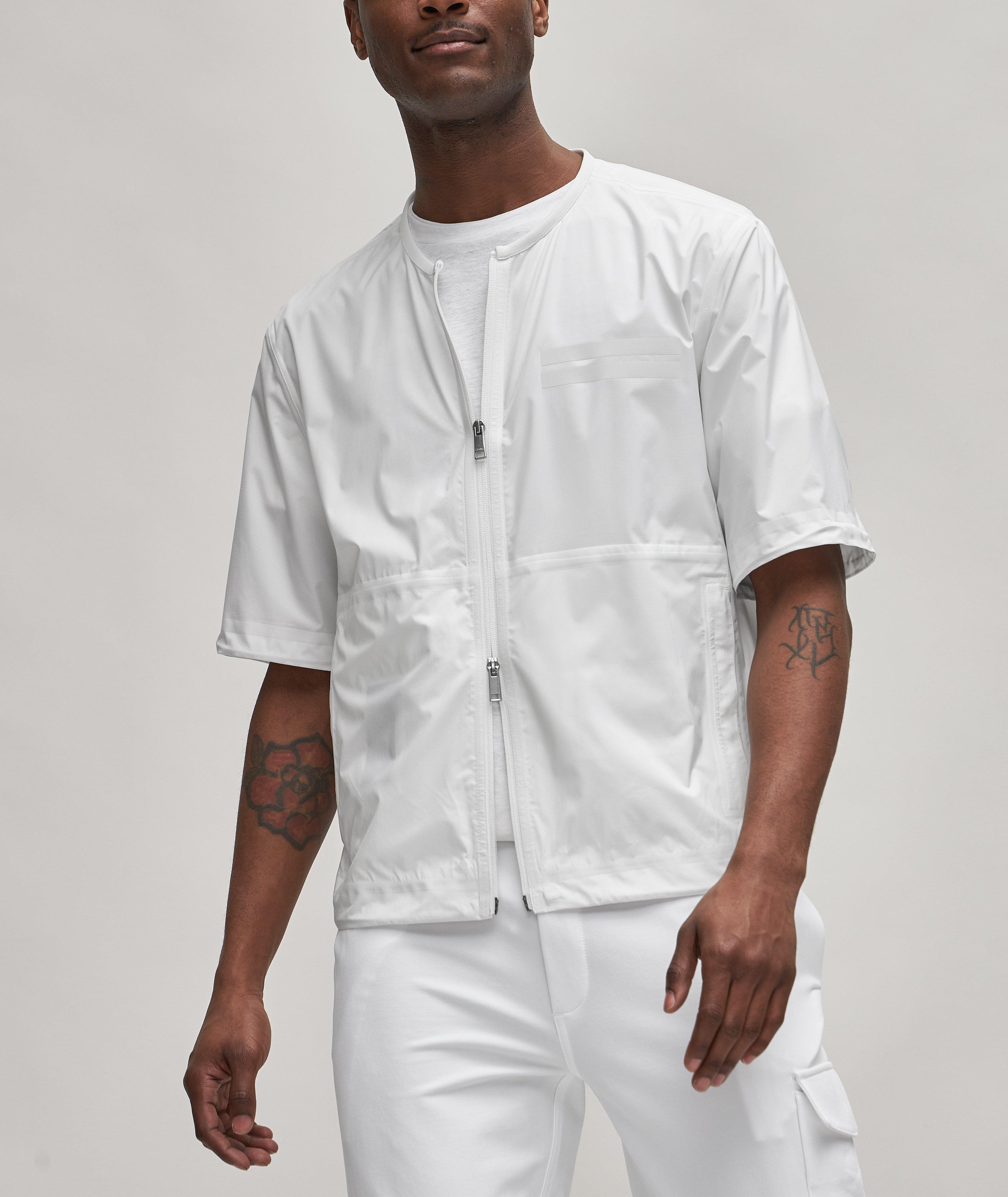 Ripstop Short-Sleeve Track Jacket image 1