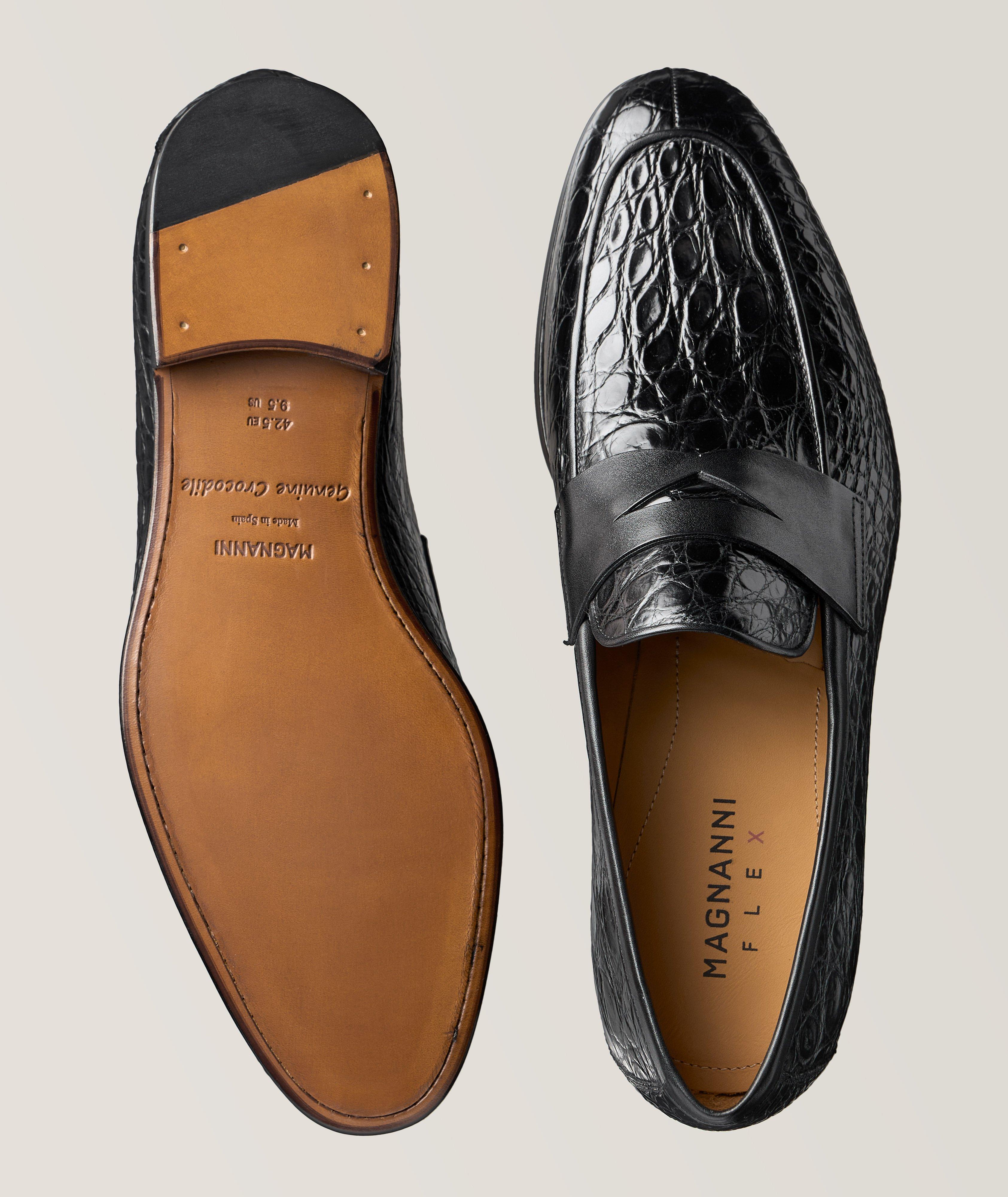 Magnanni store crocodile shoes