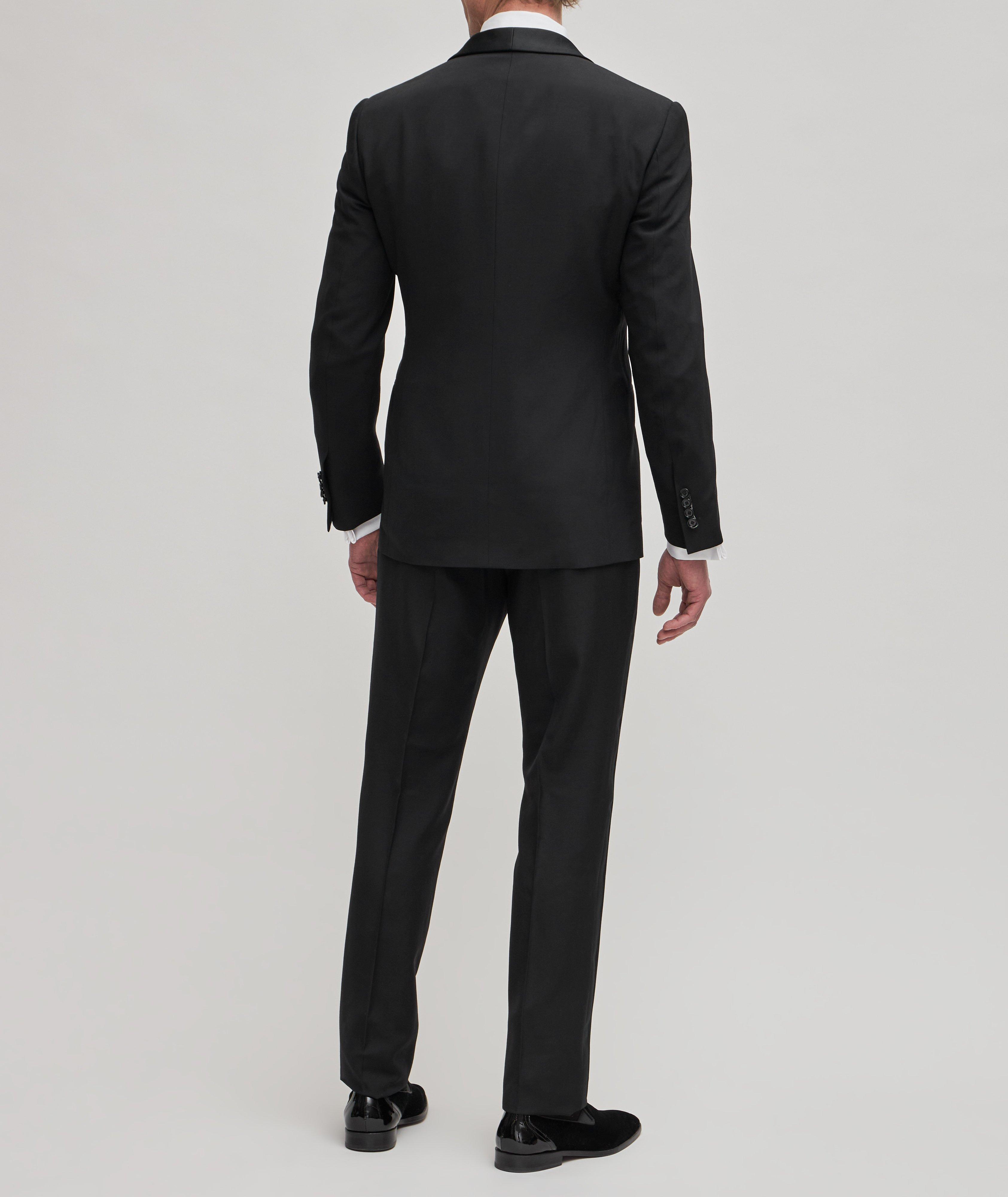 Gregory Wool Barathea Shawl Tuxedo image 2