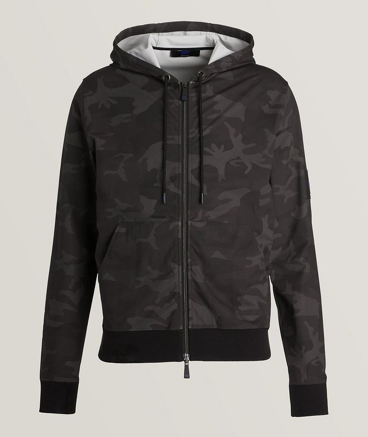 KNT Camouflage Zip-Up Hooded Sweater image 0