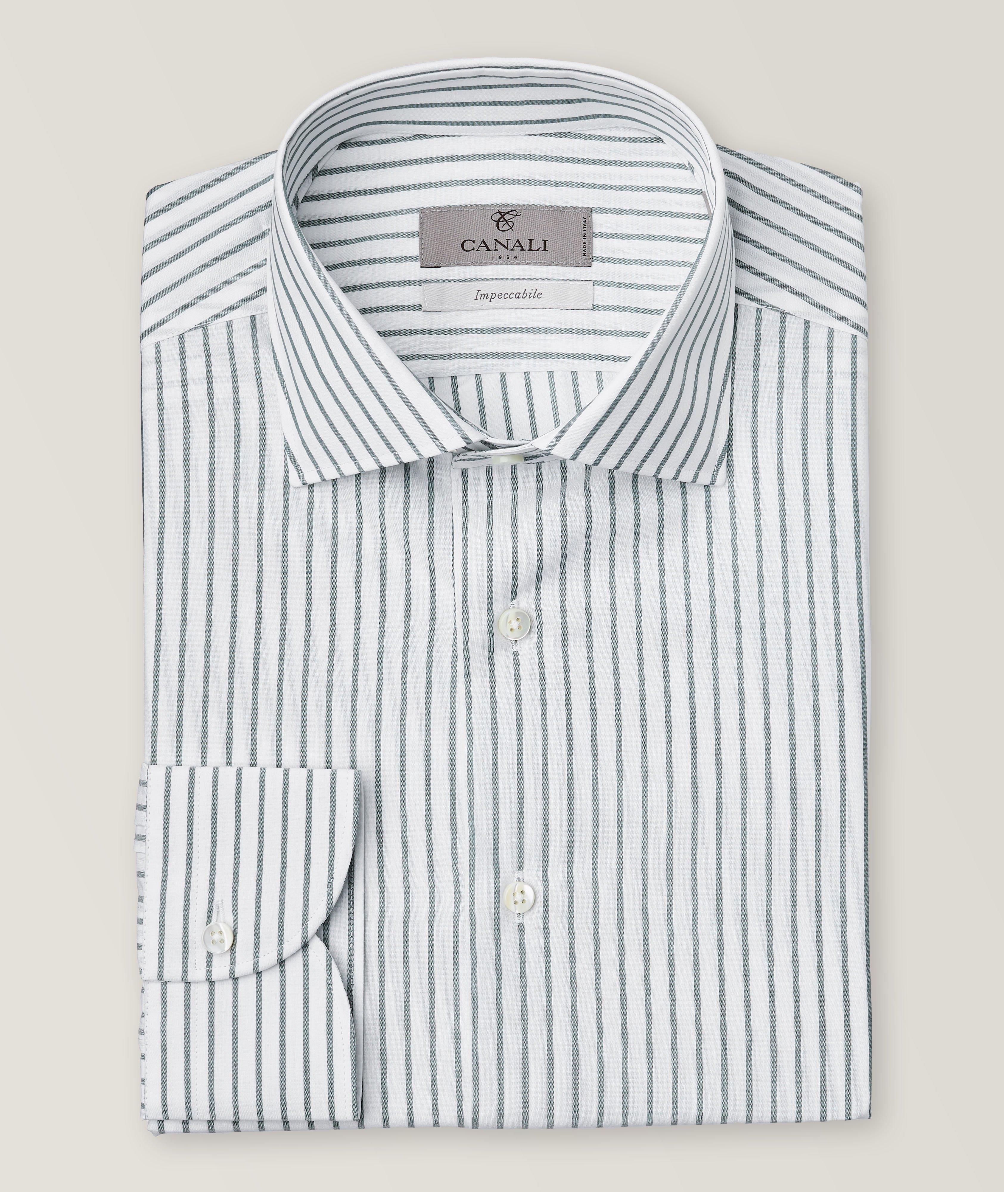 Impeccabile Striped Dress Shirt  image 0