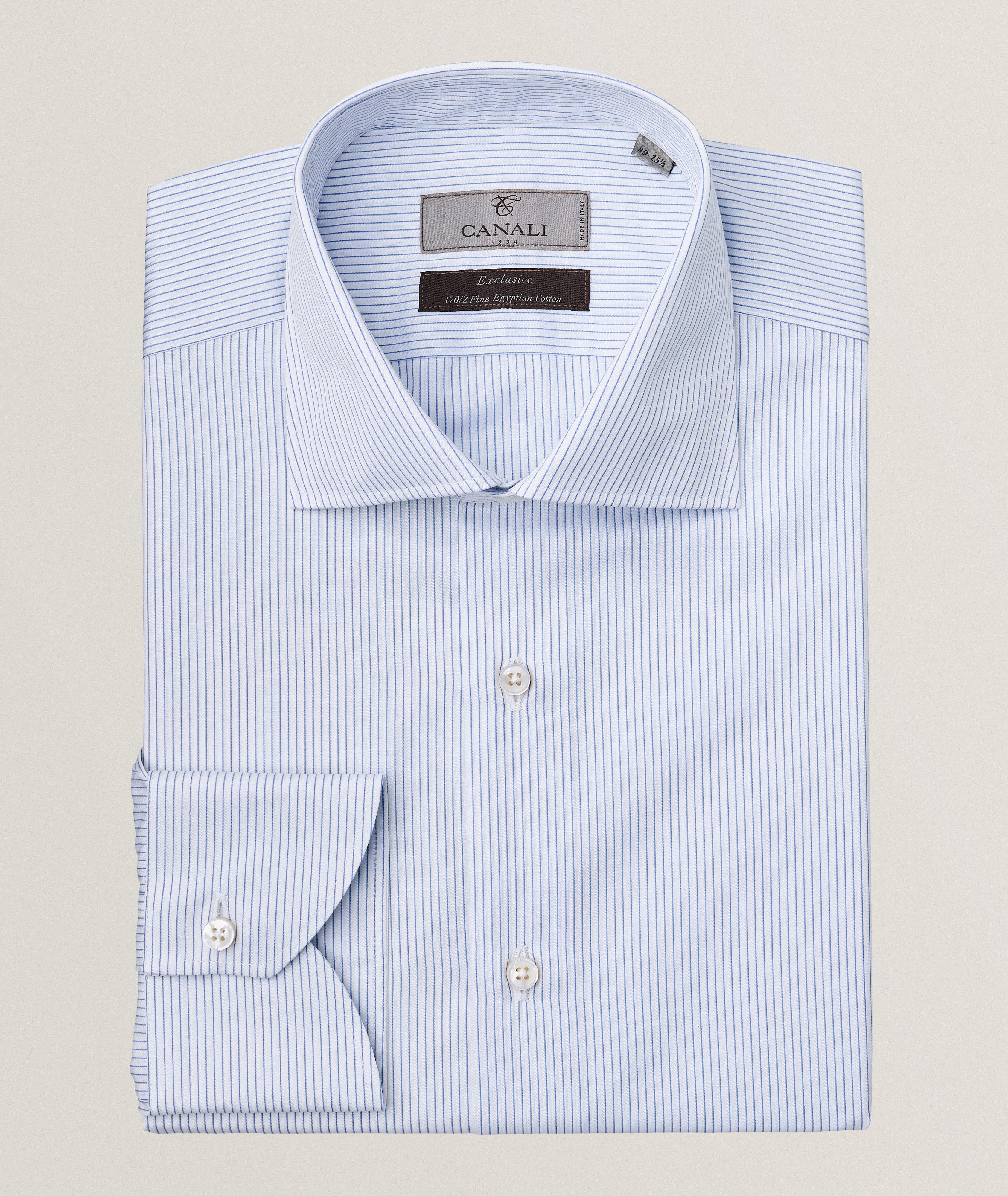 Exclusive Collection Pinstriped Dress Shirt  image 0