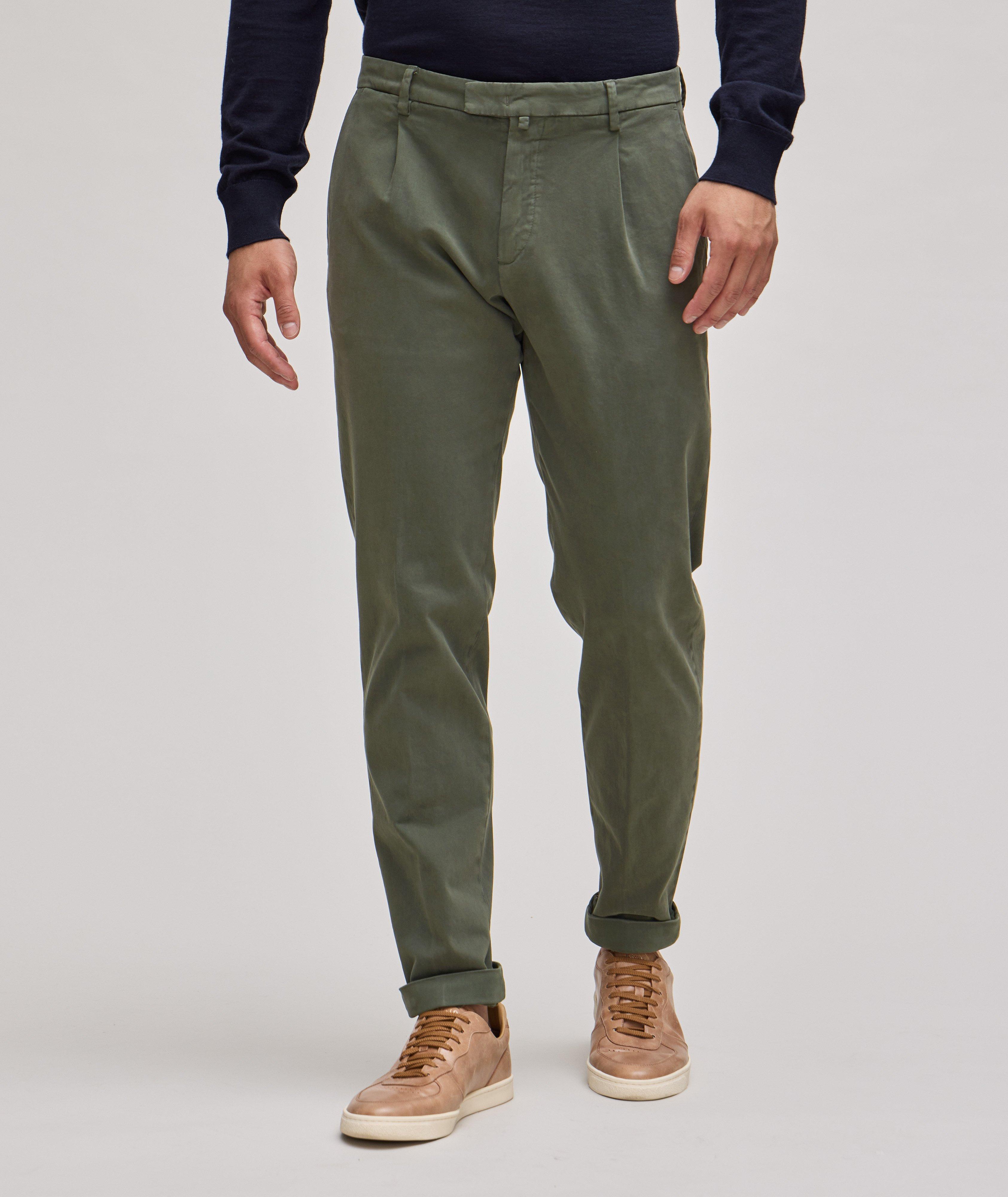 Stretch-Cotton Jersey Chinos image 2