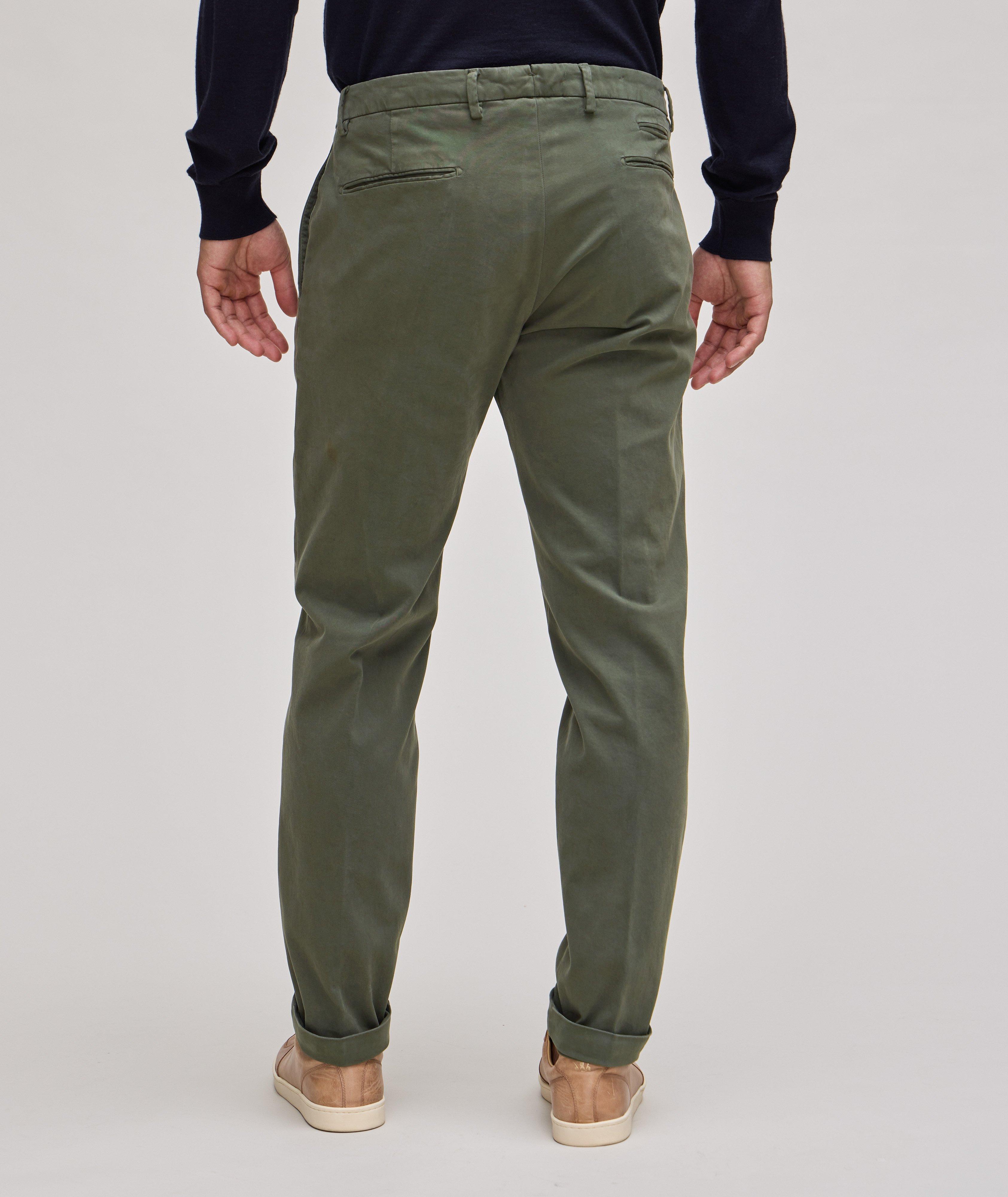 Stretch-Cotton Jersey Chinos image 3