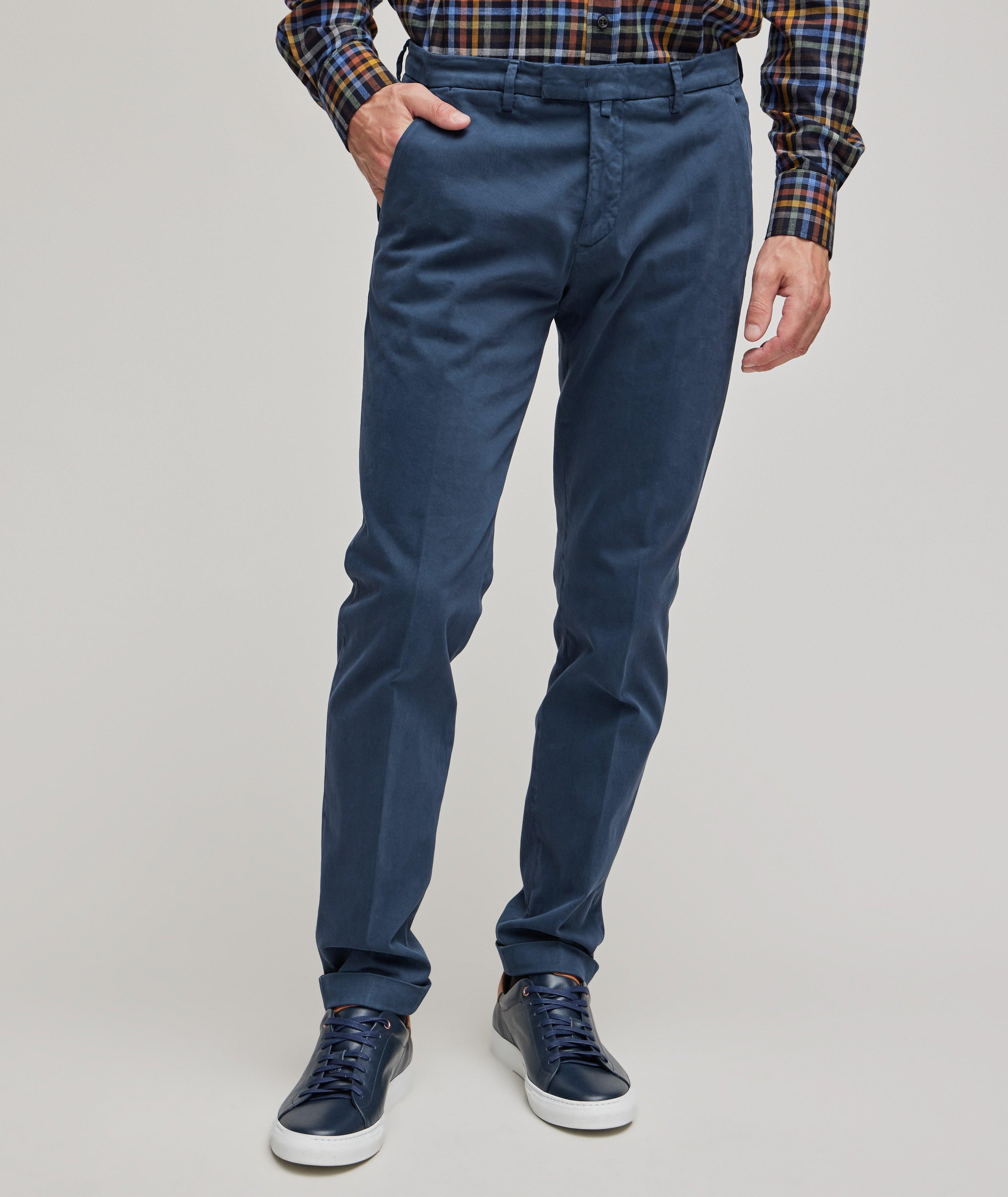 Stretch Jersey Cotton Chinos image 2