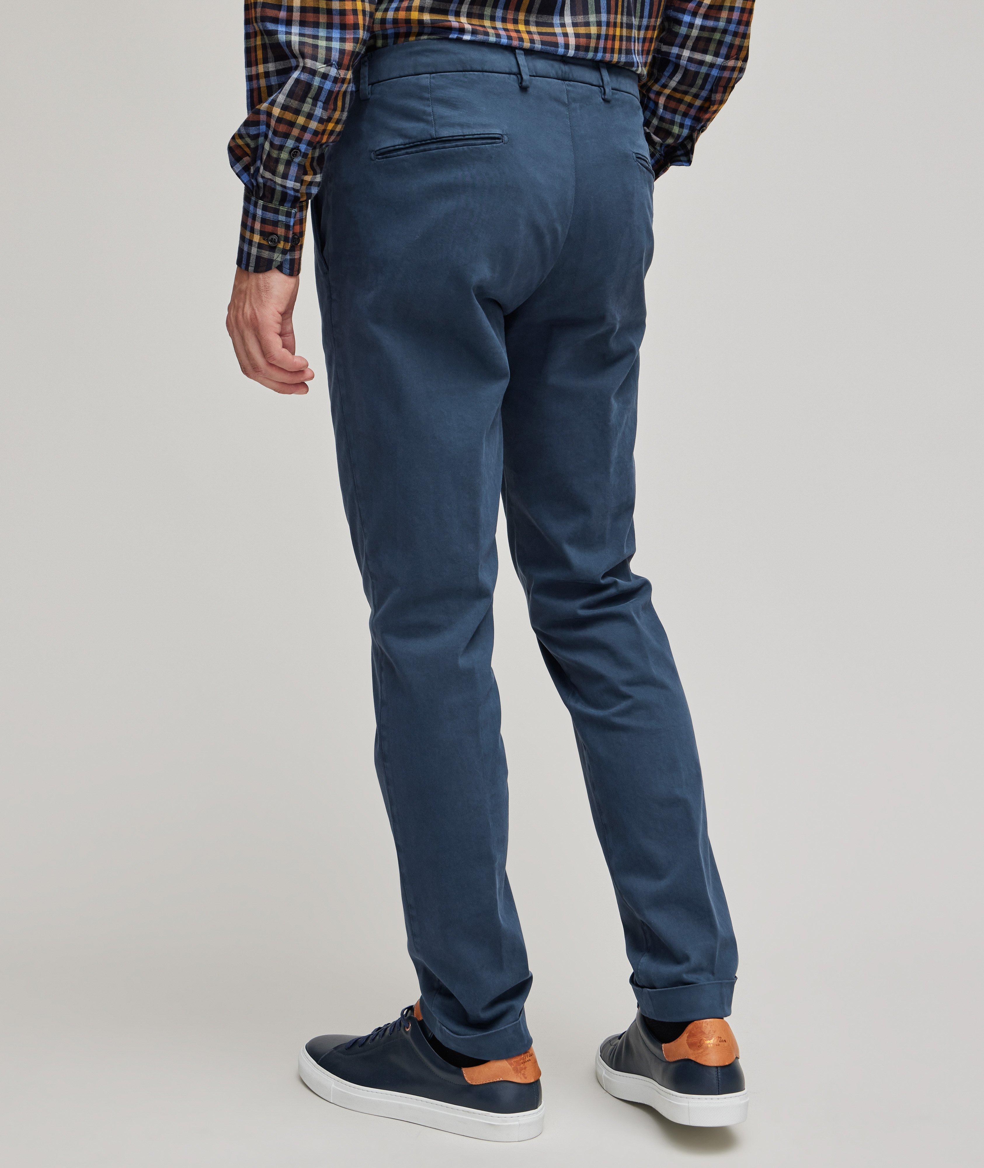 Stretch Jersey Cotton Chinos image 3