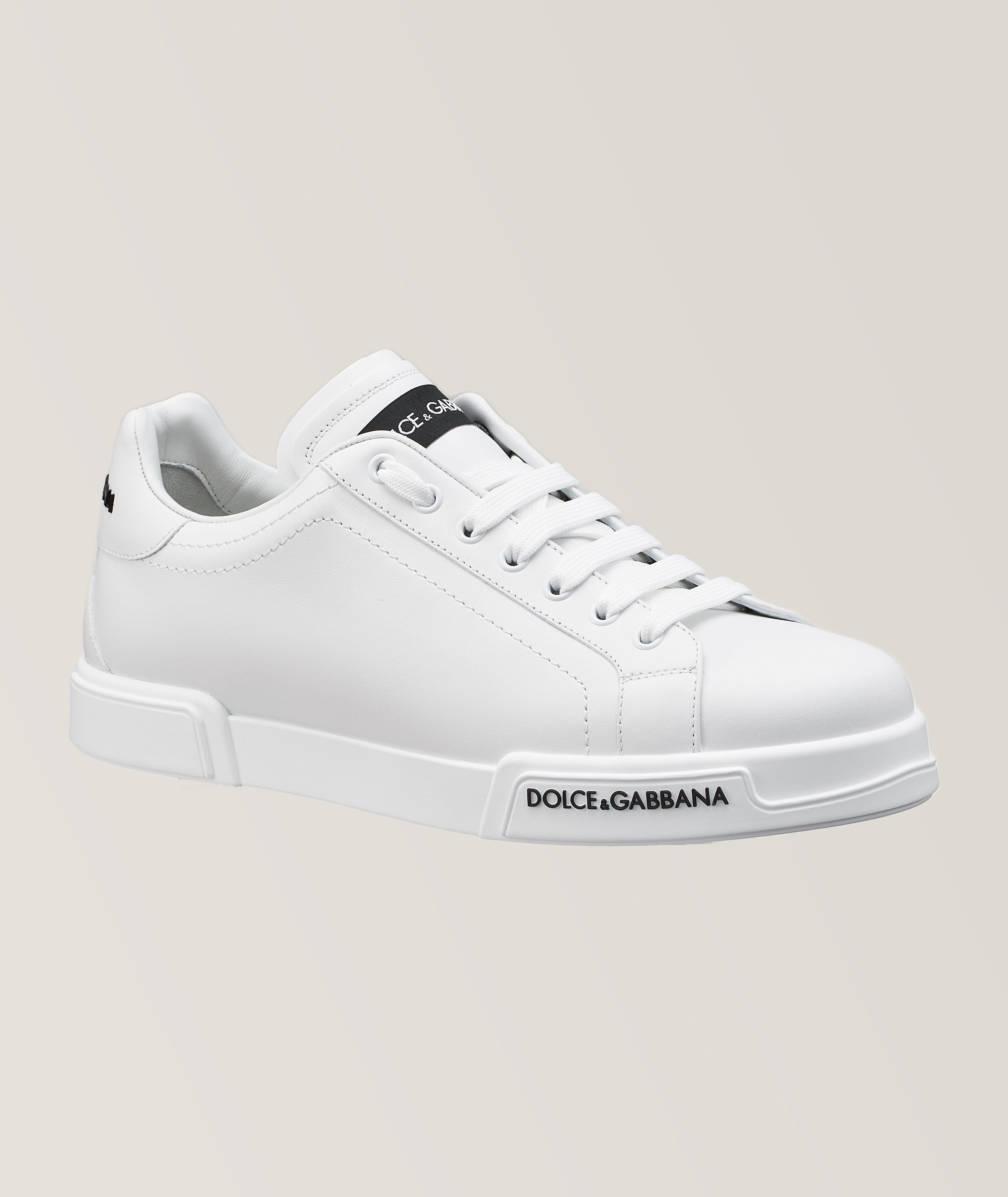 Dolce & Gabbana Calfskin Nappa Portofino Sneakers | Sneakers | Harry Rosen