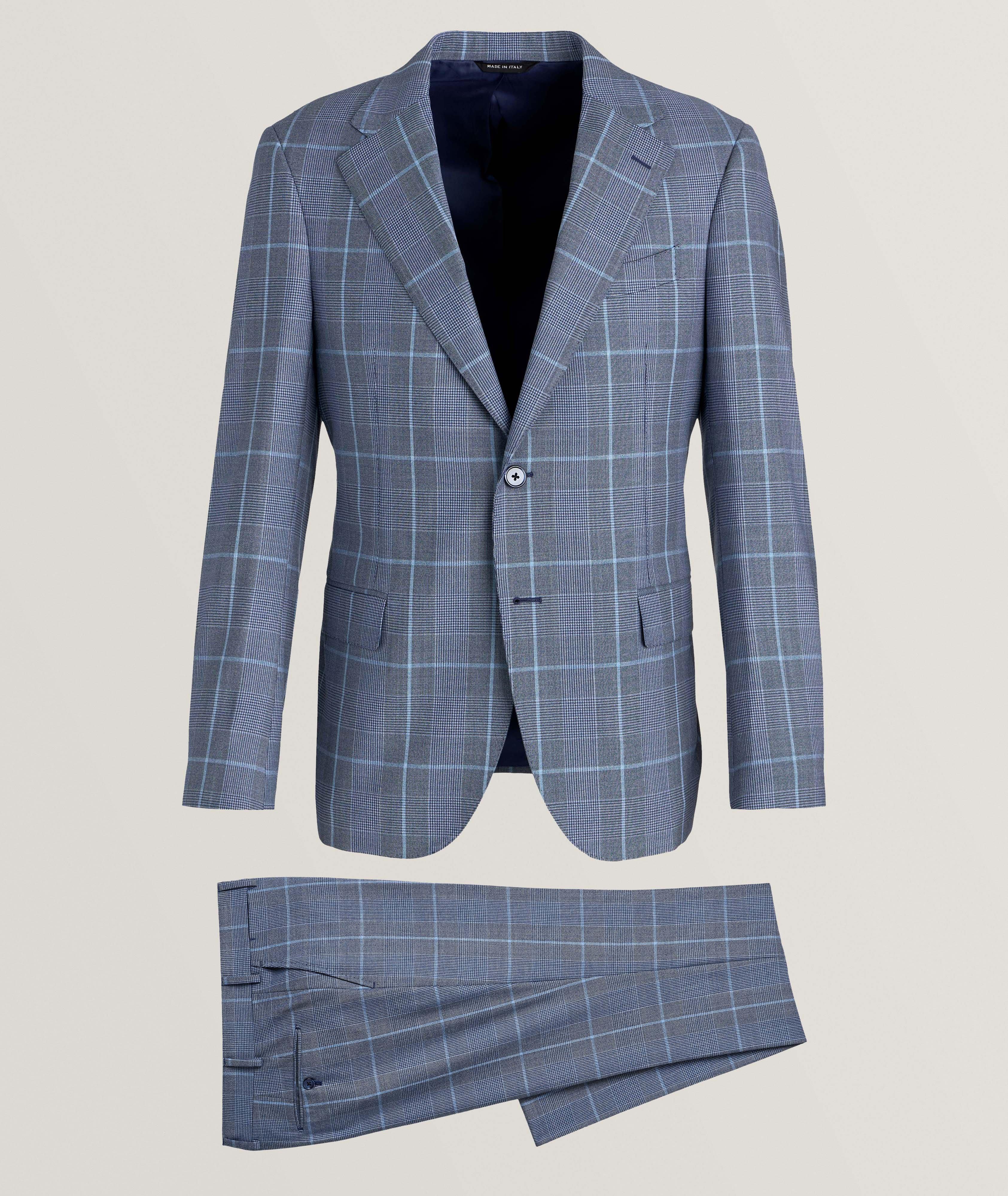 Prince of Wales Wool Suit image 0