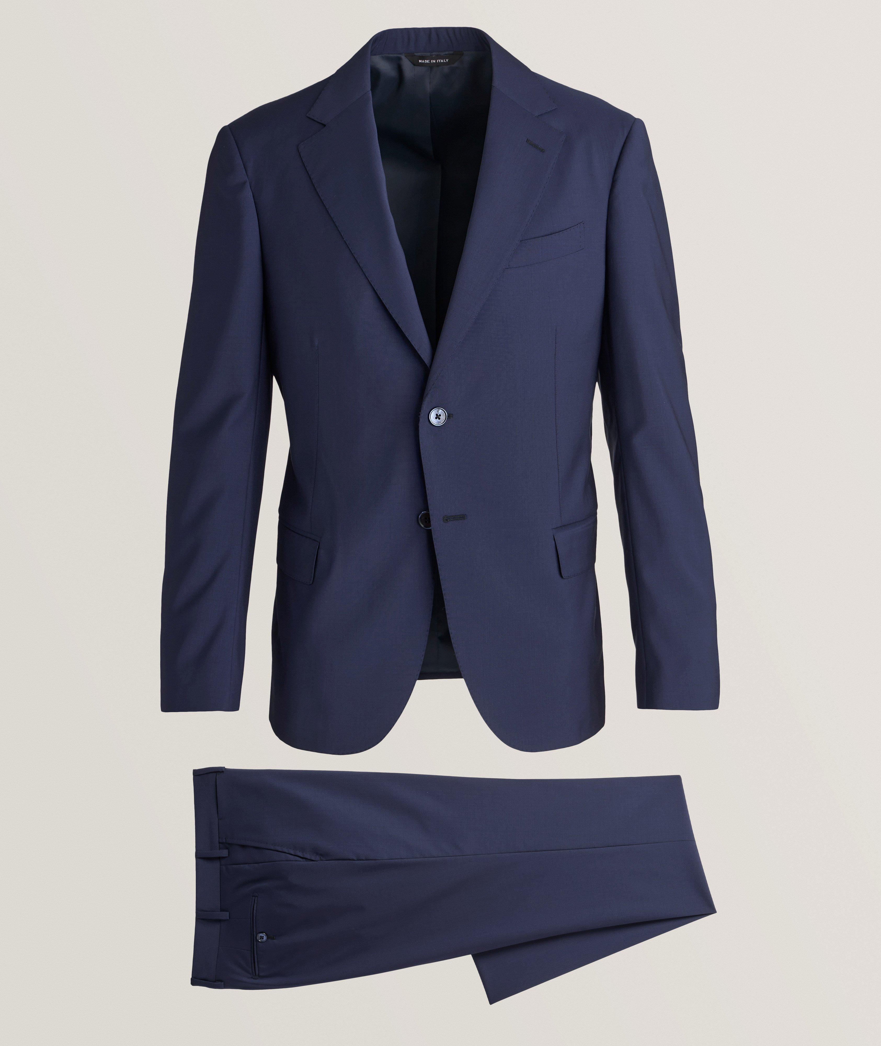 Slim-Fit Wool Suit Jacket