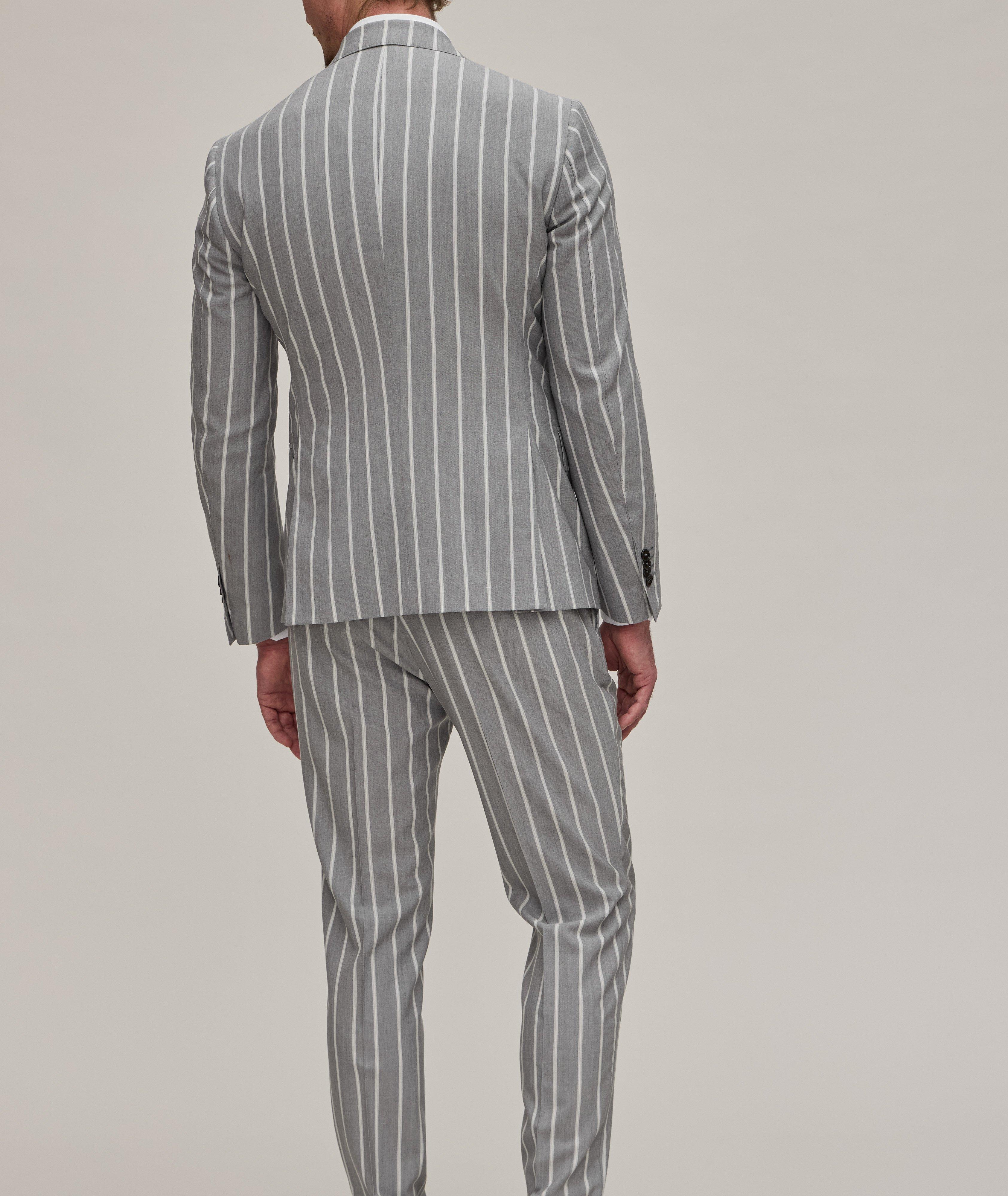 Wide Stripe Wool Suit image 2