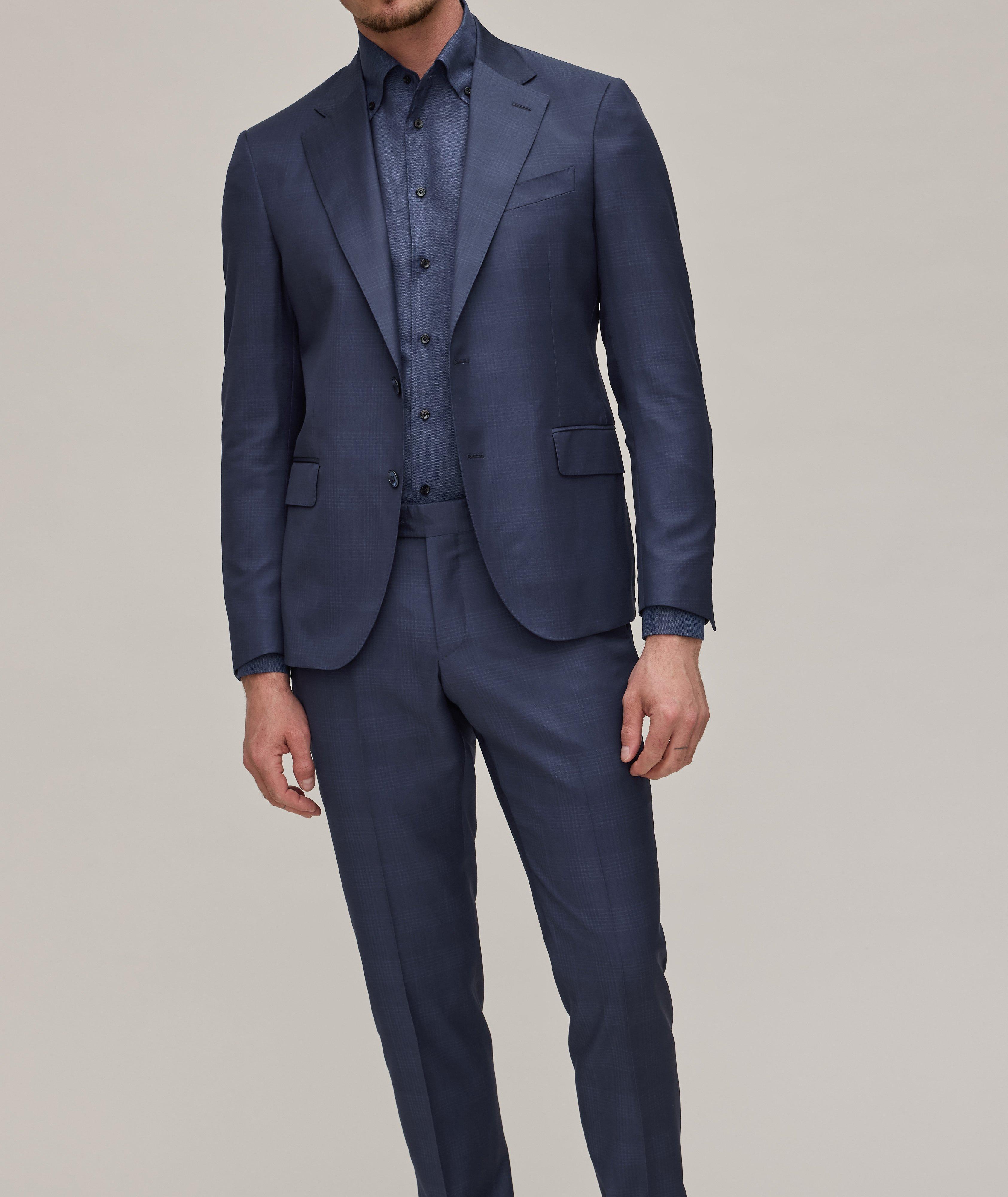 Tonal Plaid Suit image 1