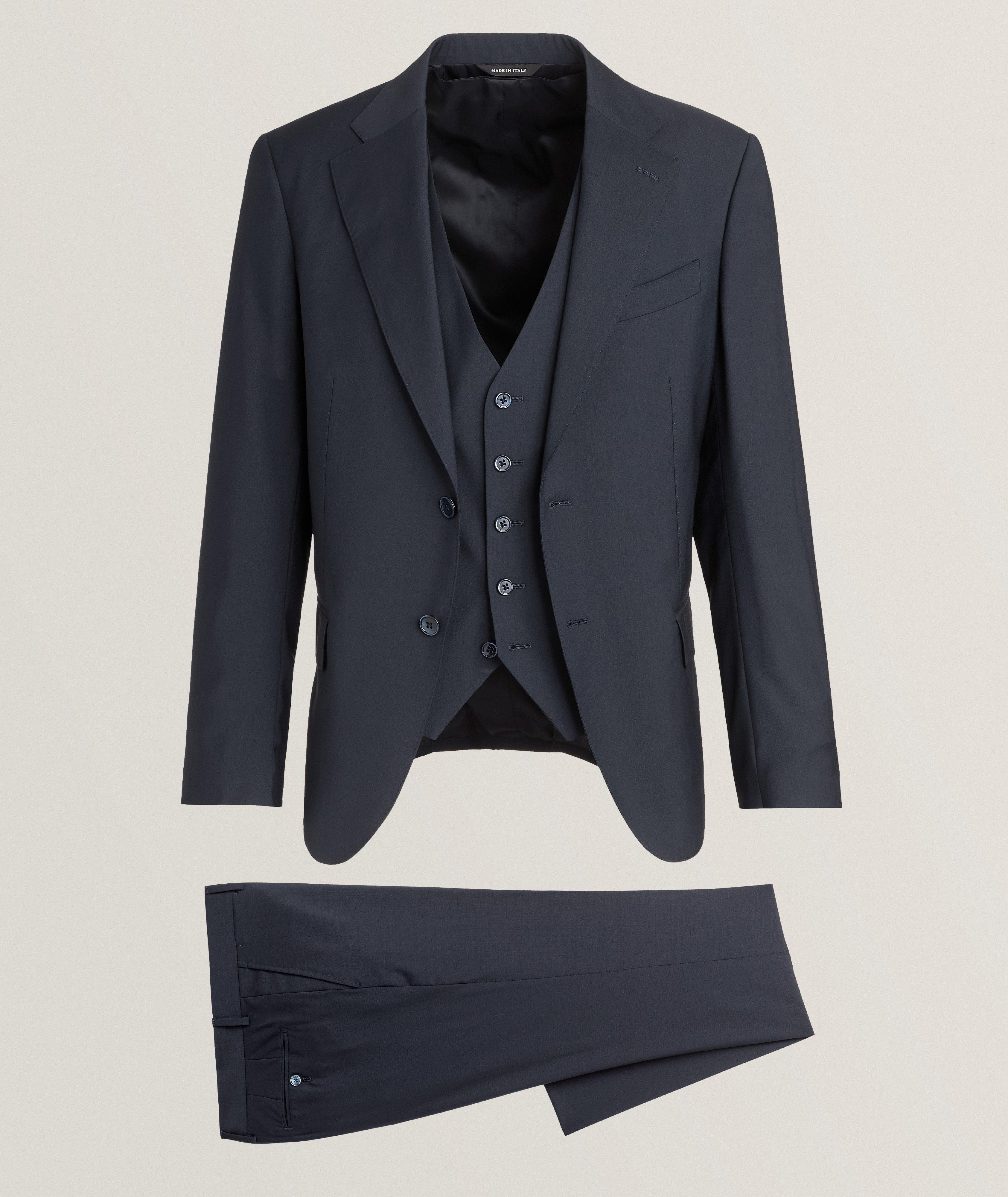 Slim-Fit Virgin Wool Suit image 0