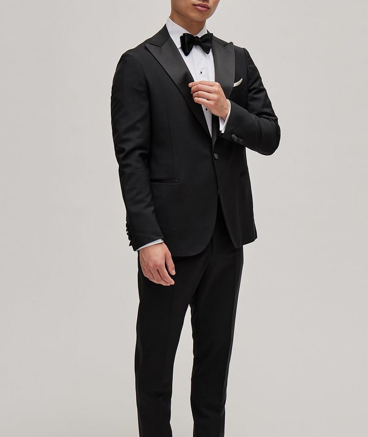 Slim-Fit Solid Stretch Wool-Mohair Tuxedo image 1