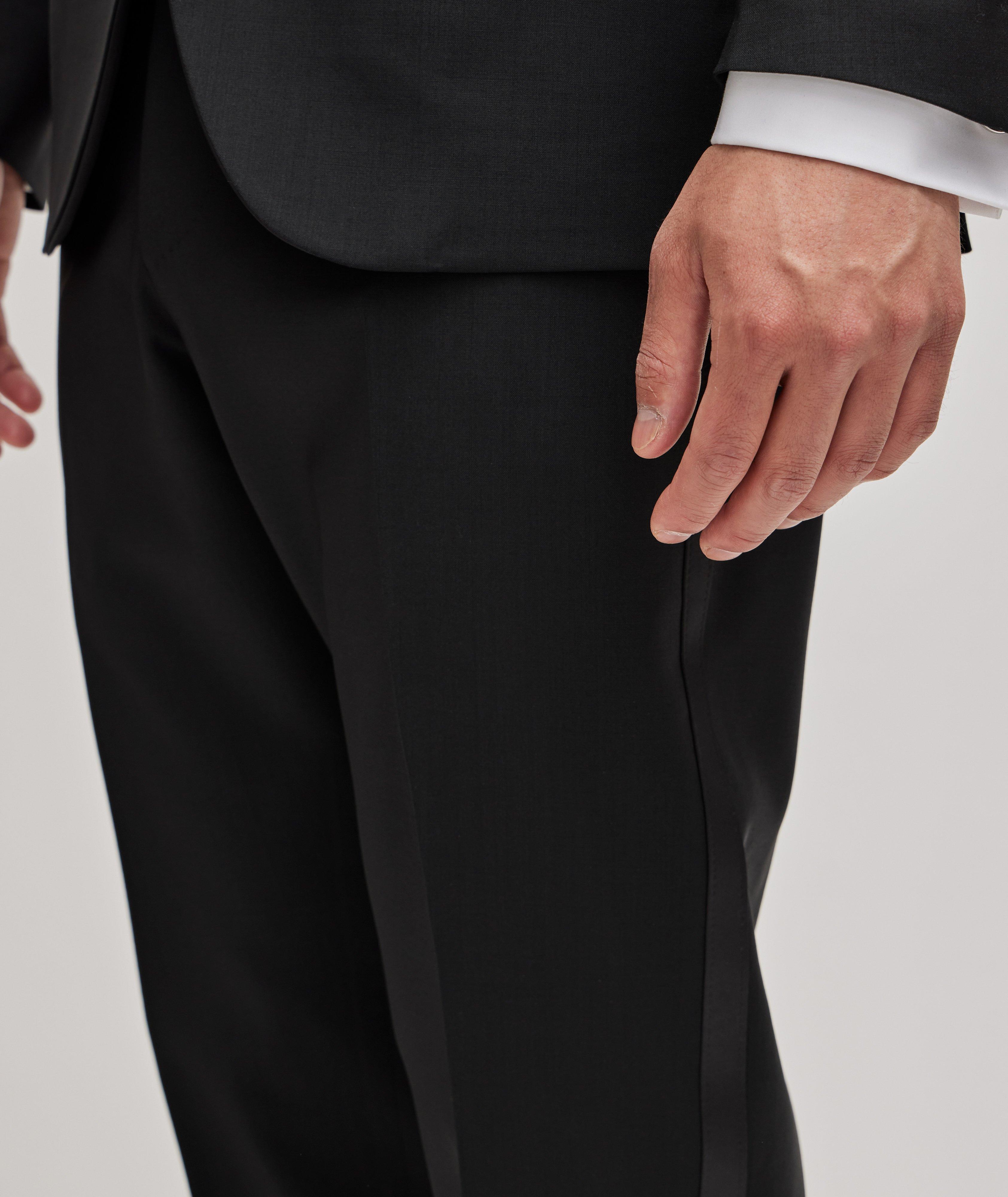 Stretch Wool Black Tuxedo Pants – The Black Tux - Buy New