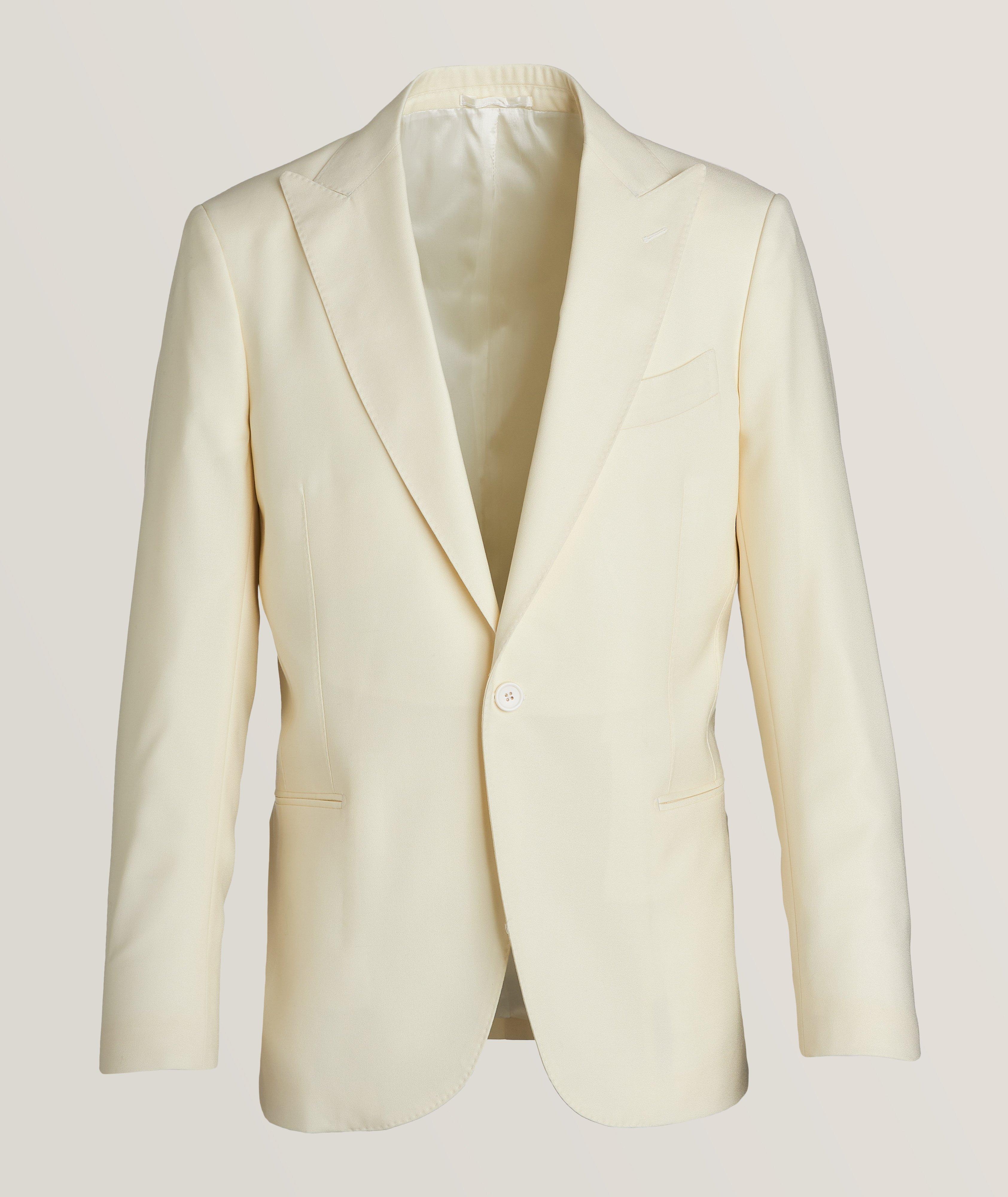 Harold Crepe Virgin Wool Tuxedo Jacket