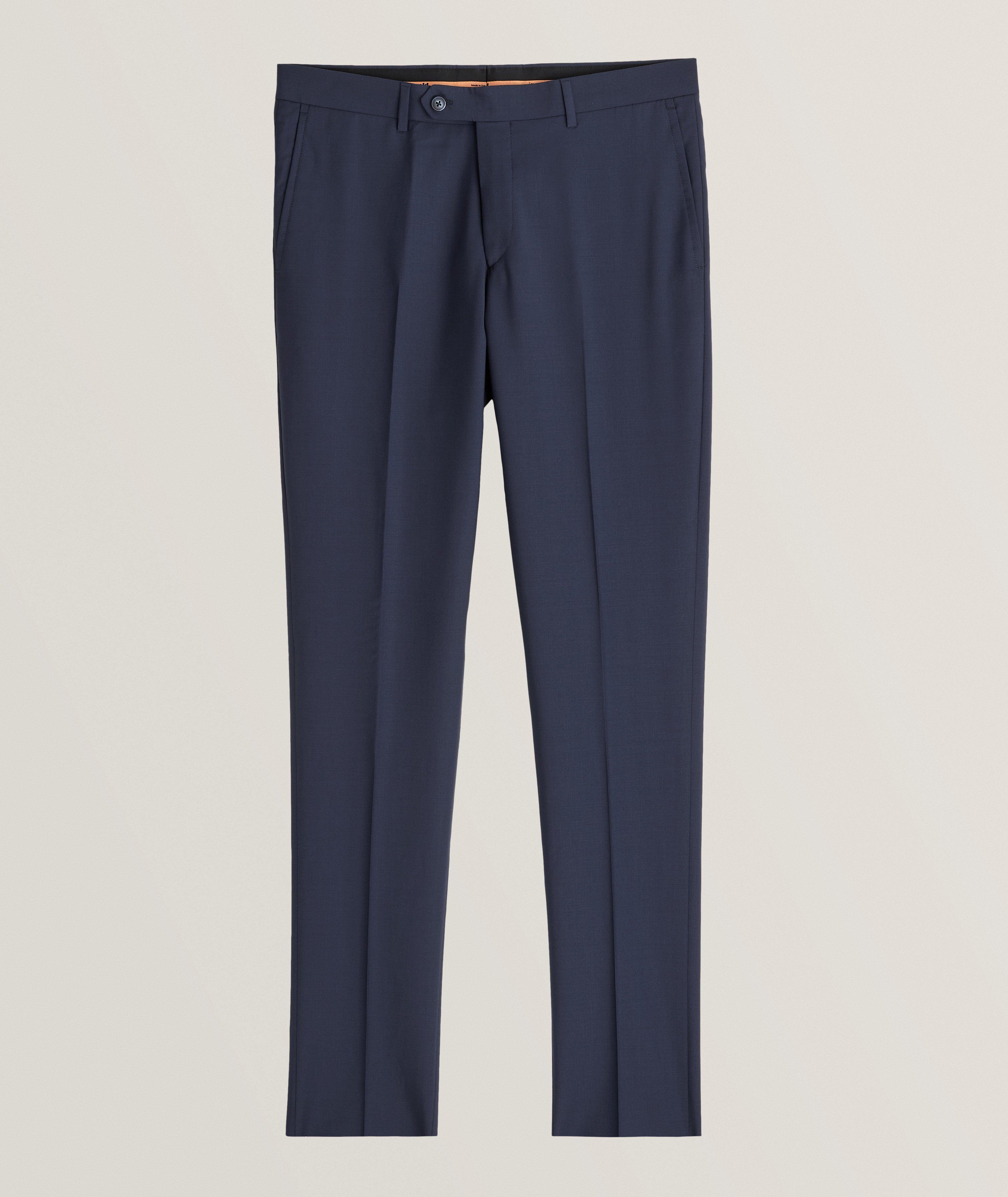 Harold Pantalon habillé uni en laine