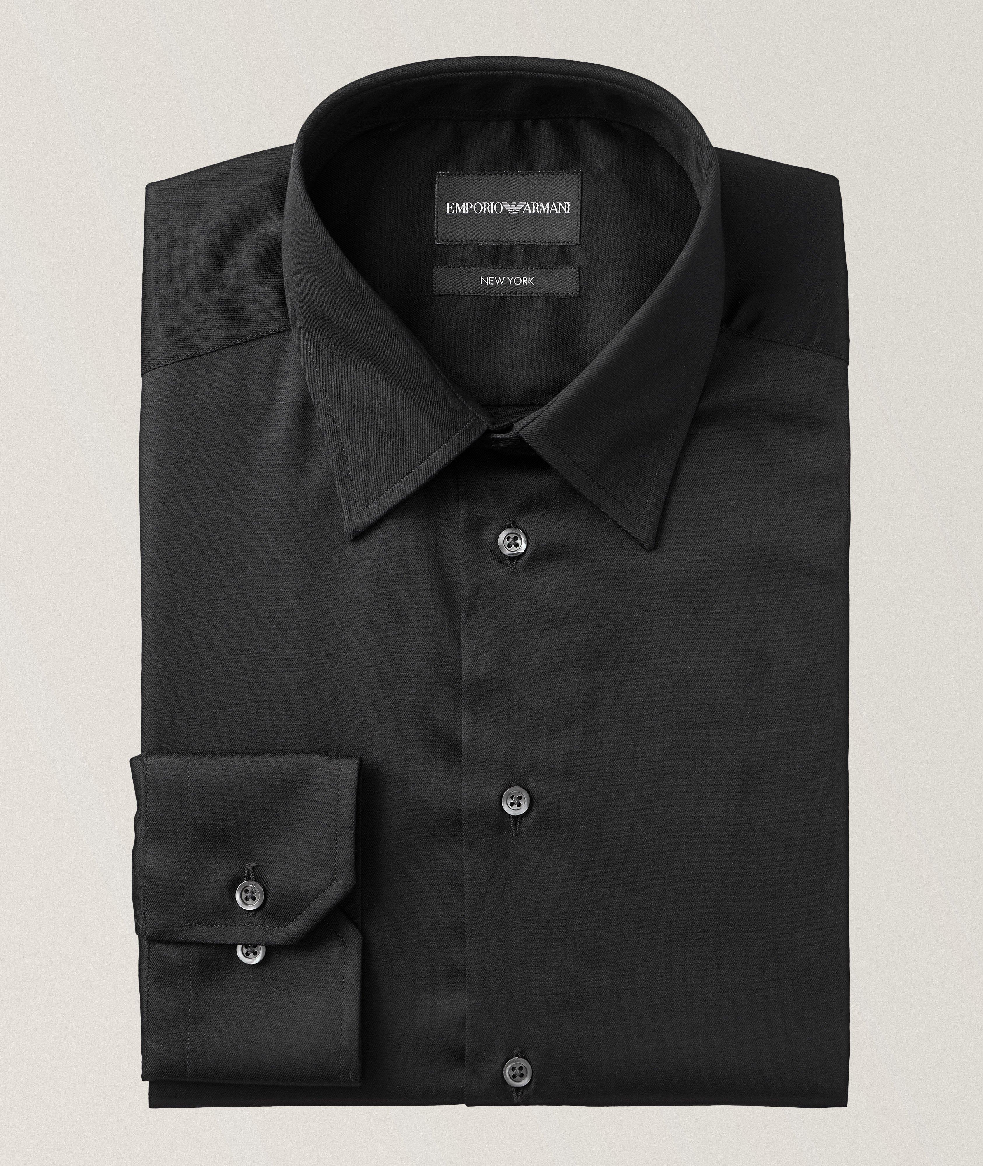 Slim-Fit Stretch Cotton Dress Shirt image 0