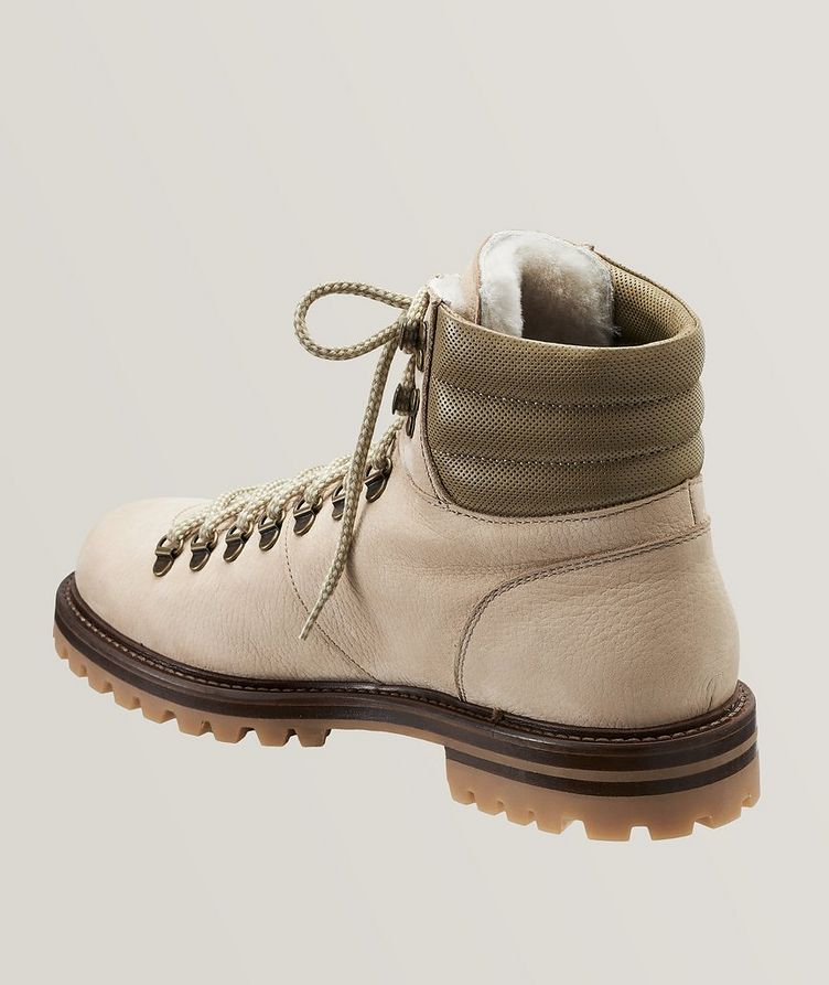 Suede Lace-Up Hiking Boot image 1