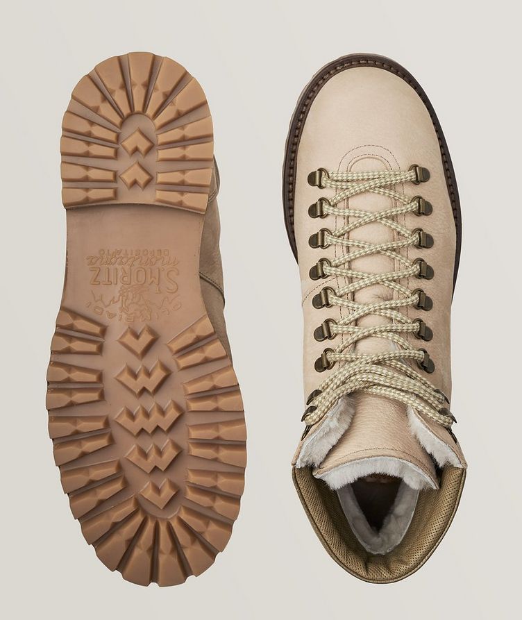 Suede Lace-Up Hiking Boot image 2