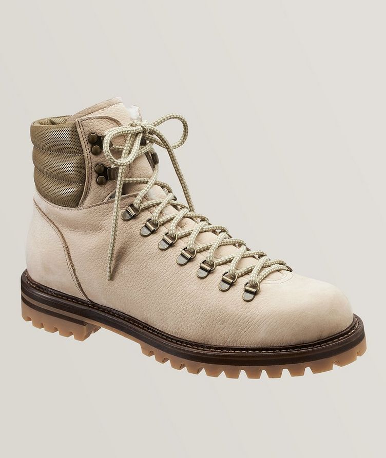 Suede Lace-Up Hiking Boot image 0