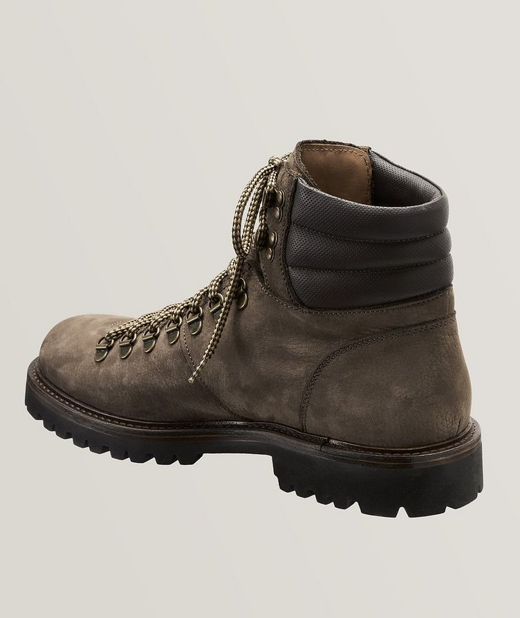 Suede Lace-Up Hiking Boots image 1