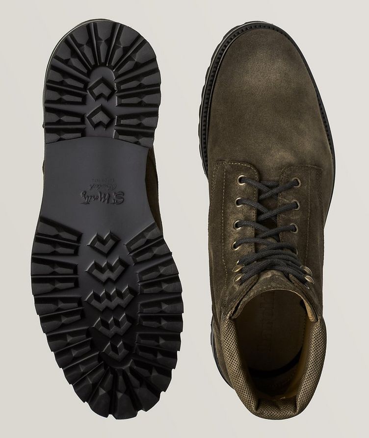 Suede Lace-Up Lug Boot image 2