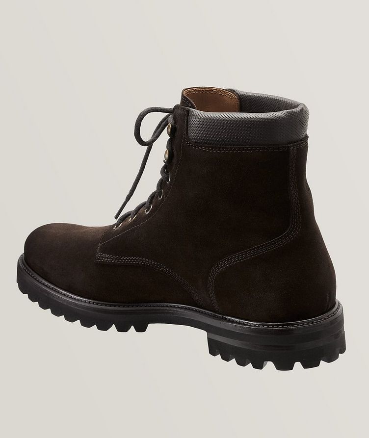 Suede Lace-Up Lug Boot image 1