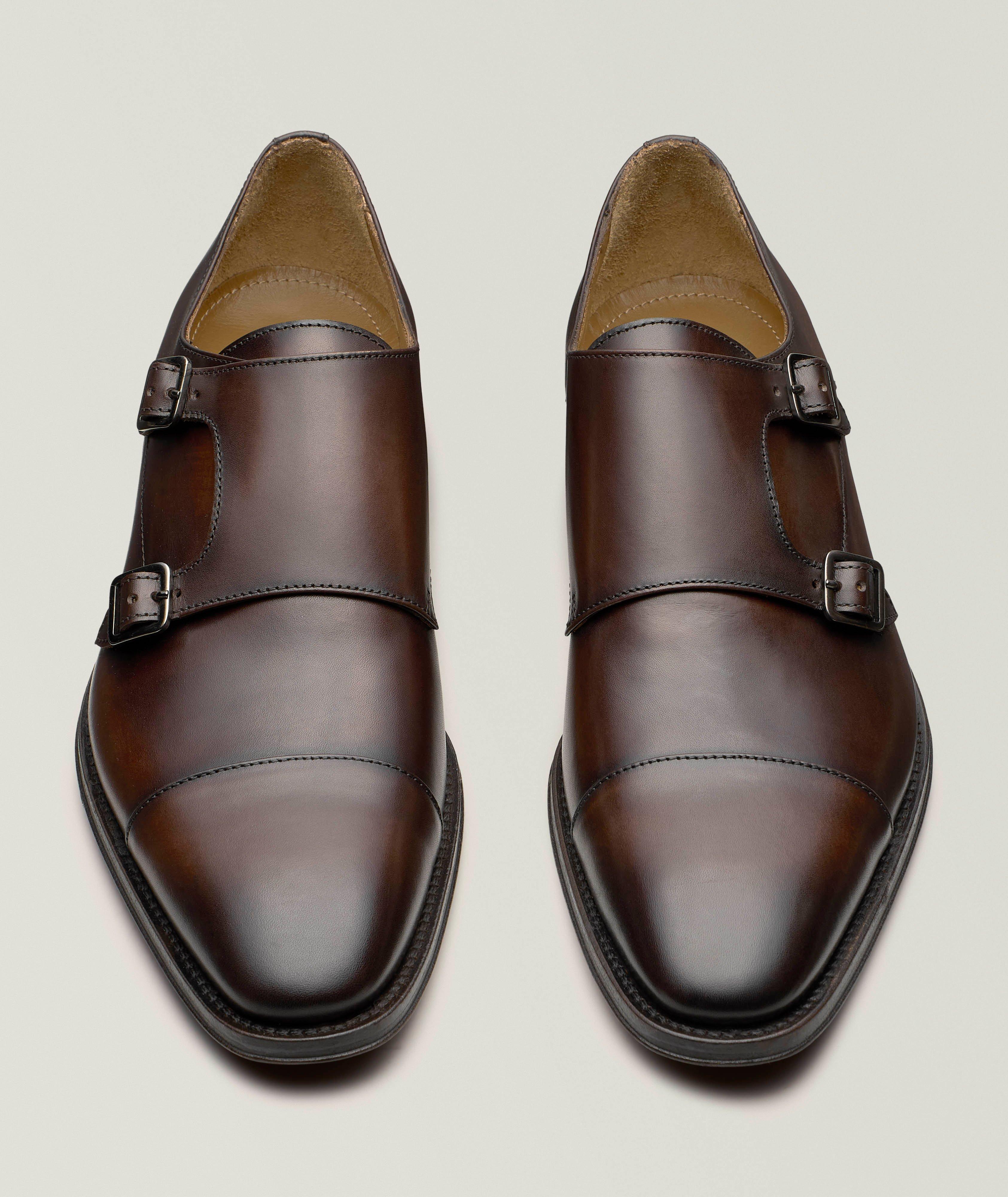 Burnished Leather Double Monk-Strap image 2