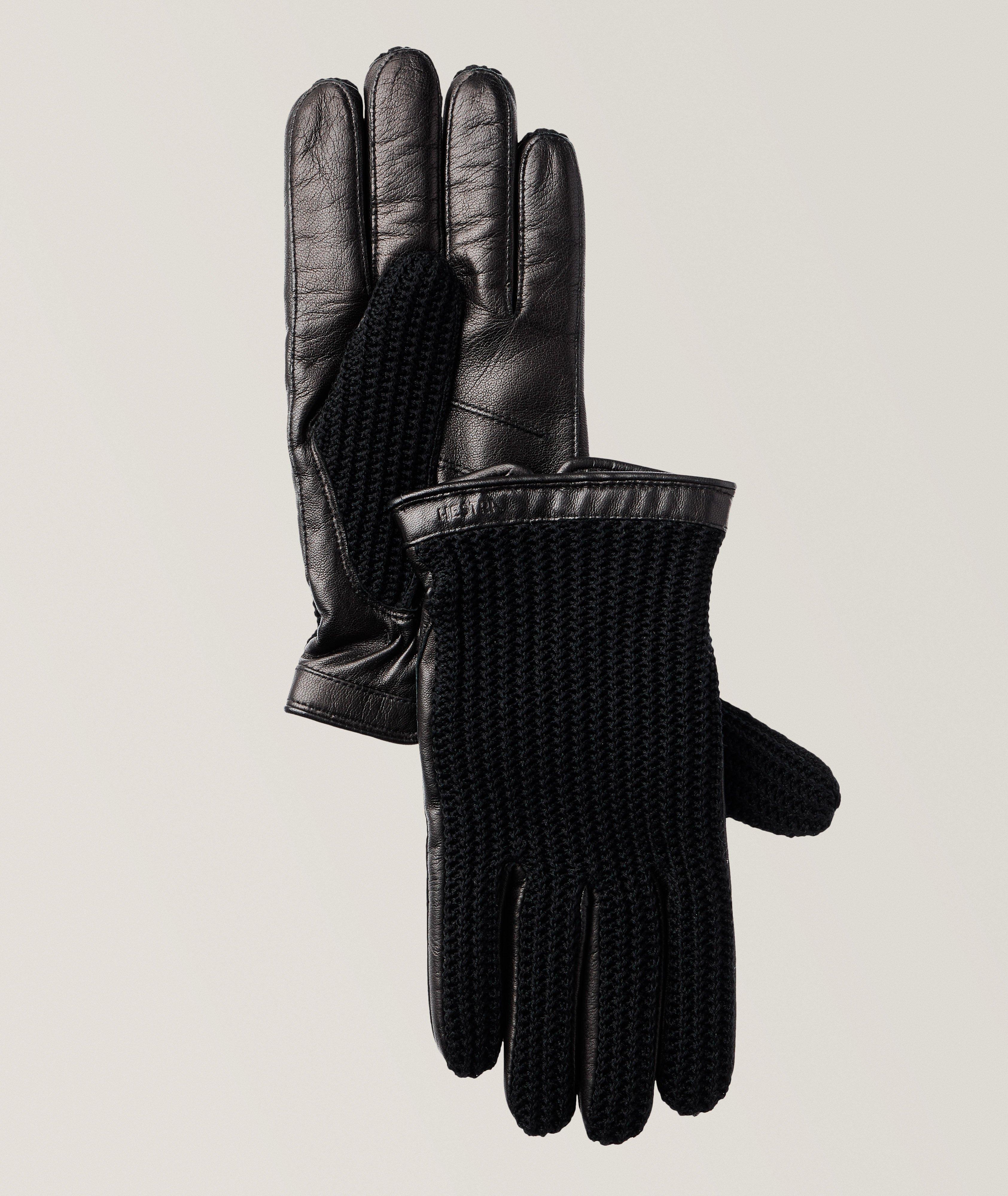 Hestra Deerskin Primaloft Gants De Travail D'hiver Côtelés Jaune Naturel 10