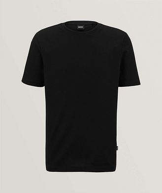 BOSS Tiburt Jacquard Cotton-Blend T-Shirt