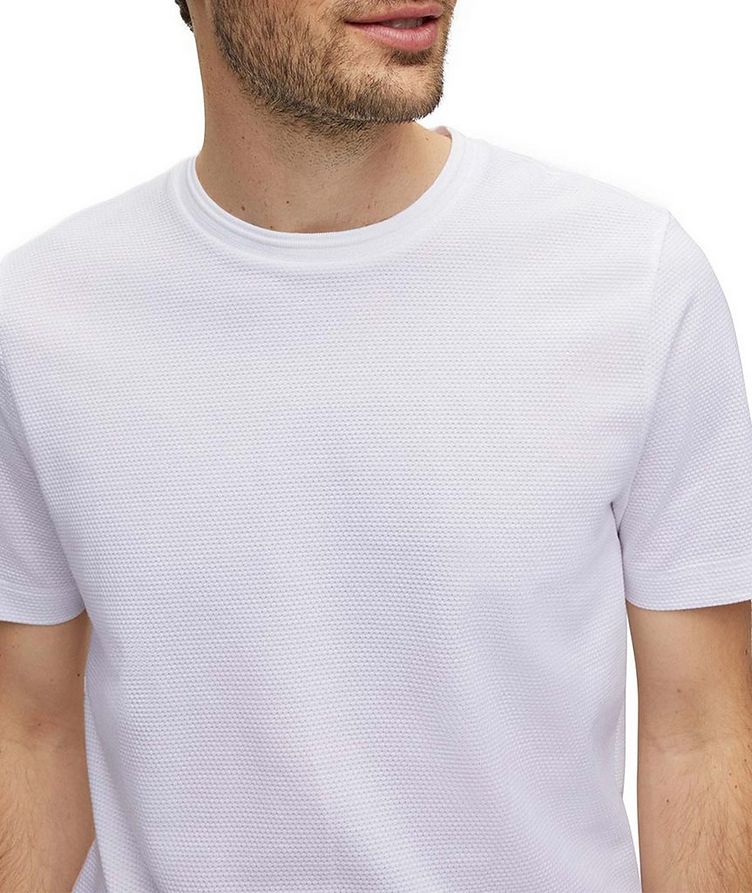 Tiburt Jacquard Cotton-Blend T-Shirt image 4