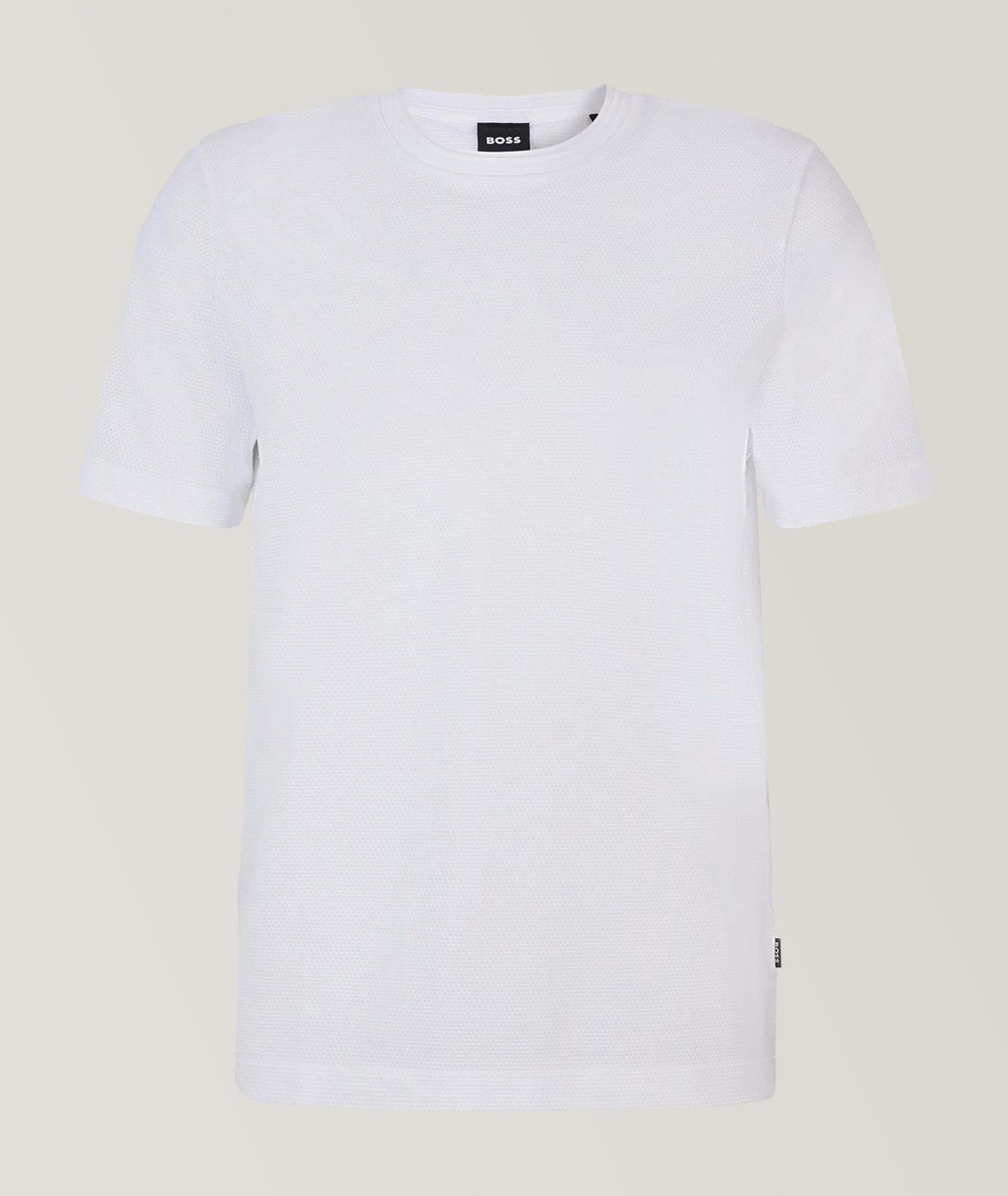 Tiburt Jacquard Cotton-Blend T-Shirt image 0