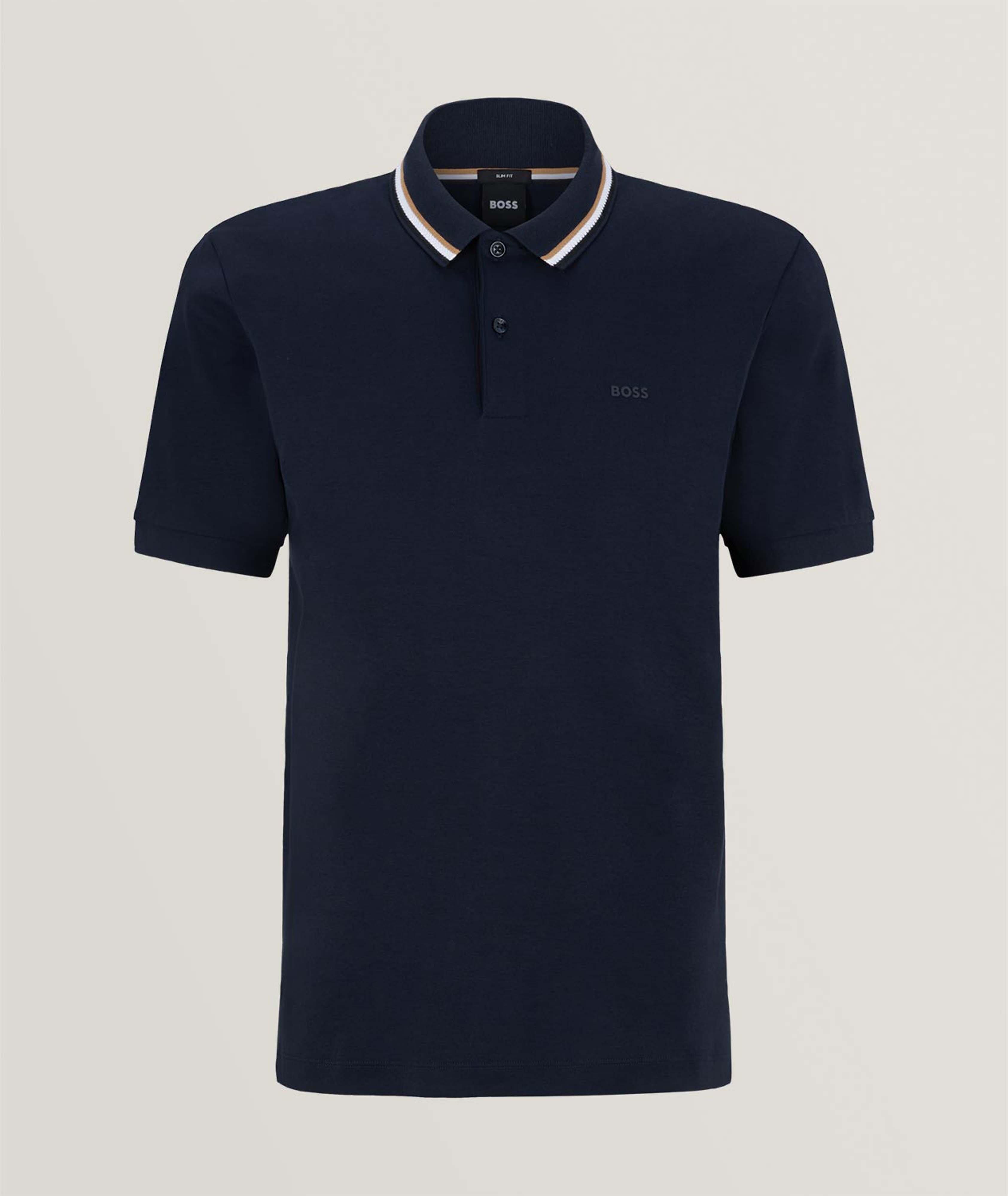 Hugo boss polo shirt pima cotton hotsell