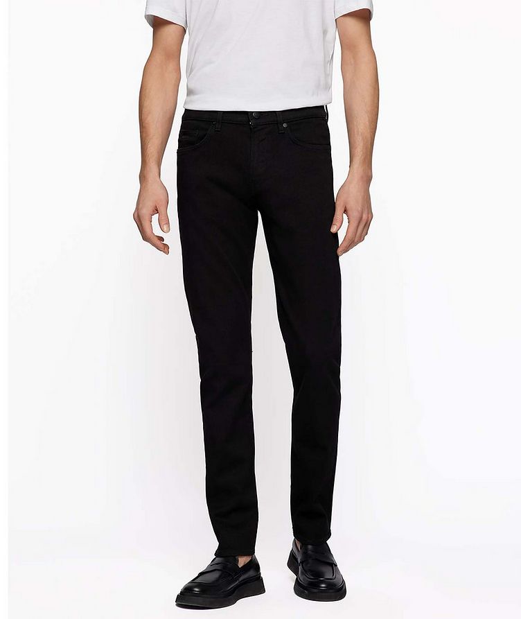 Slim-Fit Stretch-Cotton Denim Jeans image 2