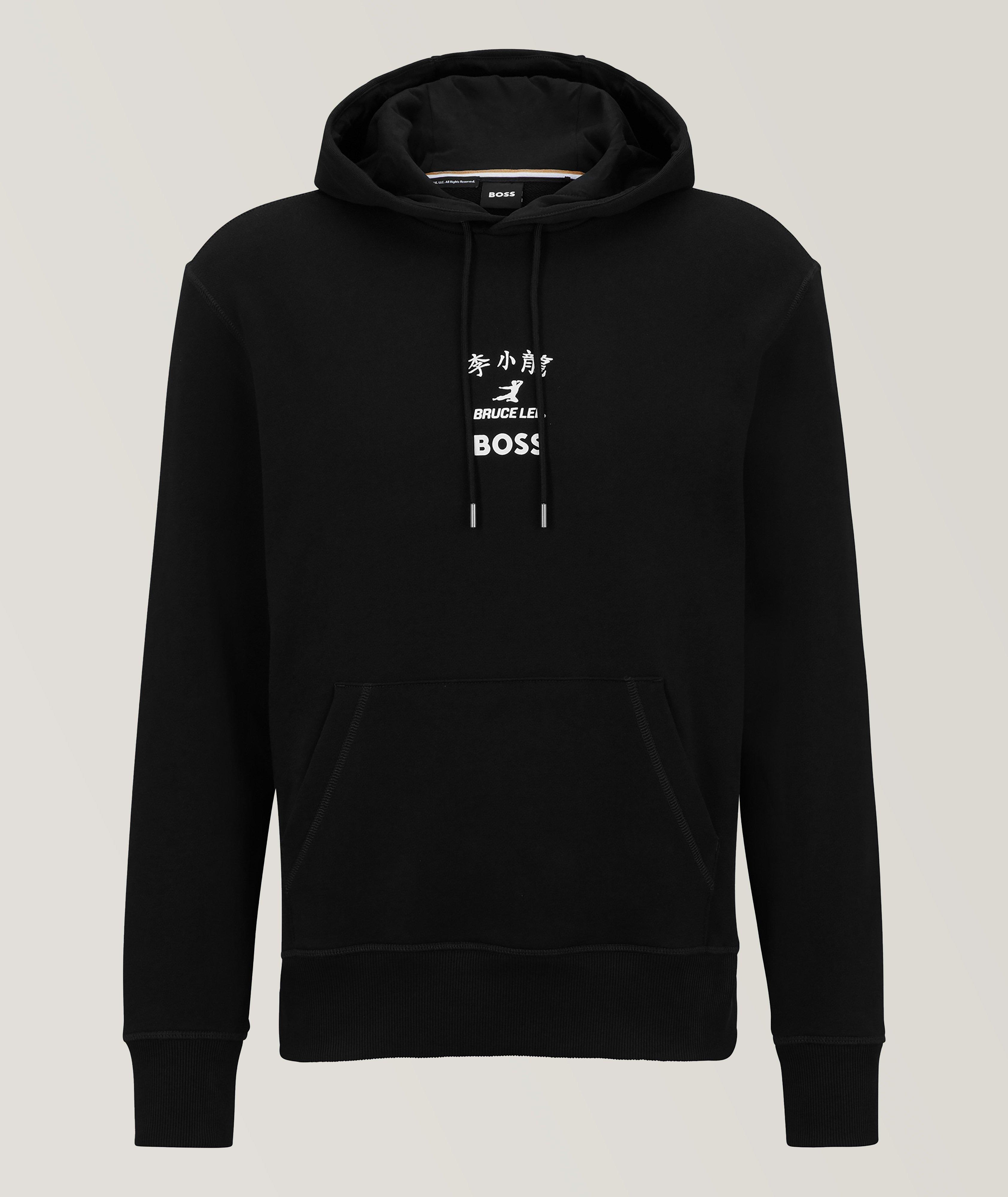 BOSS Legends Bruce Lee Printed Cotton Hooded Sweater image 0