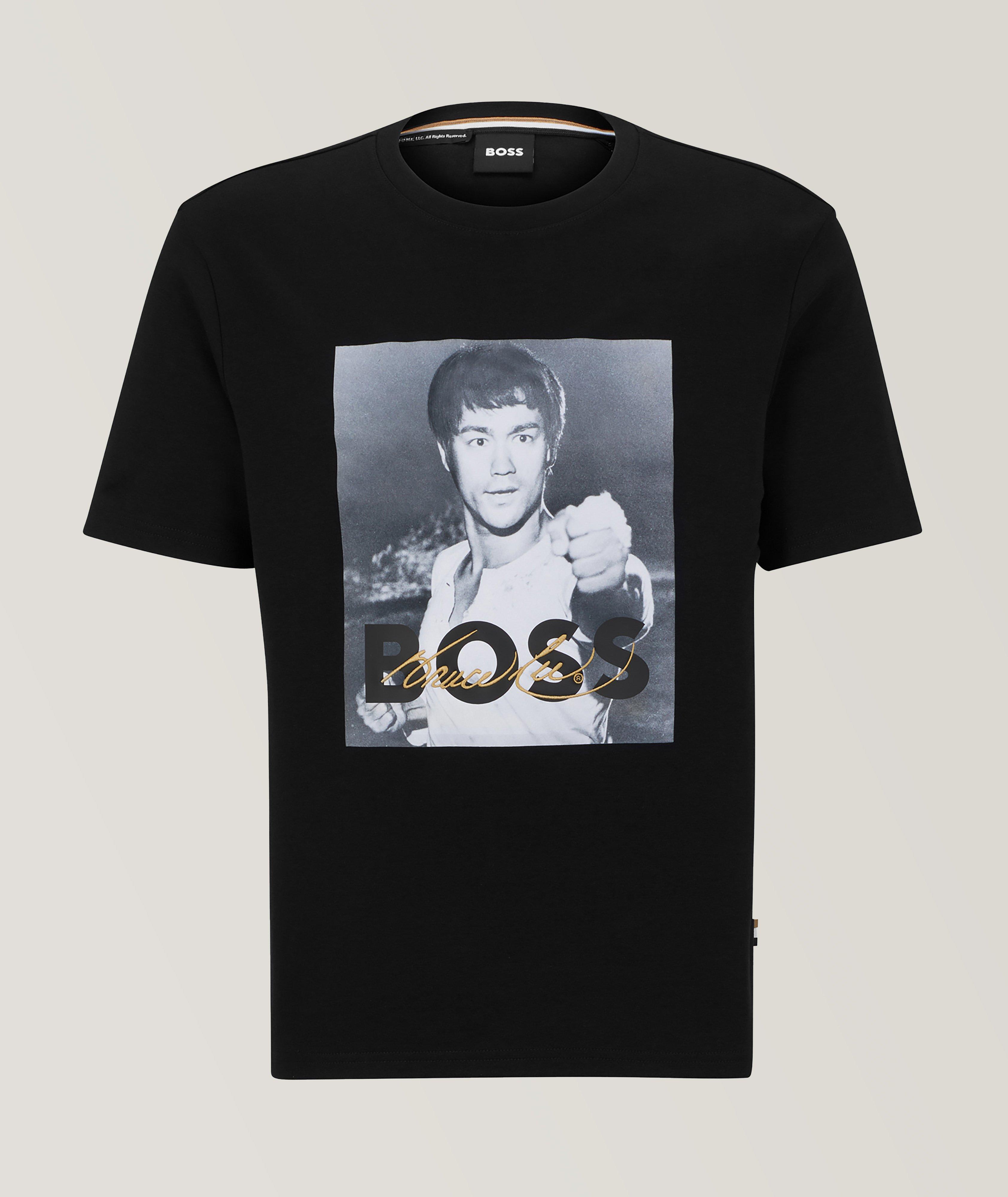 Boss Legends Bruce Lee Collection Printed T-Shirt image 0