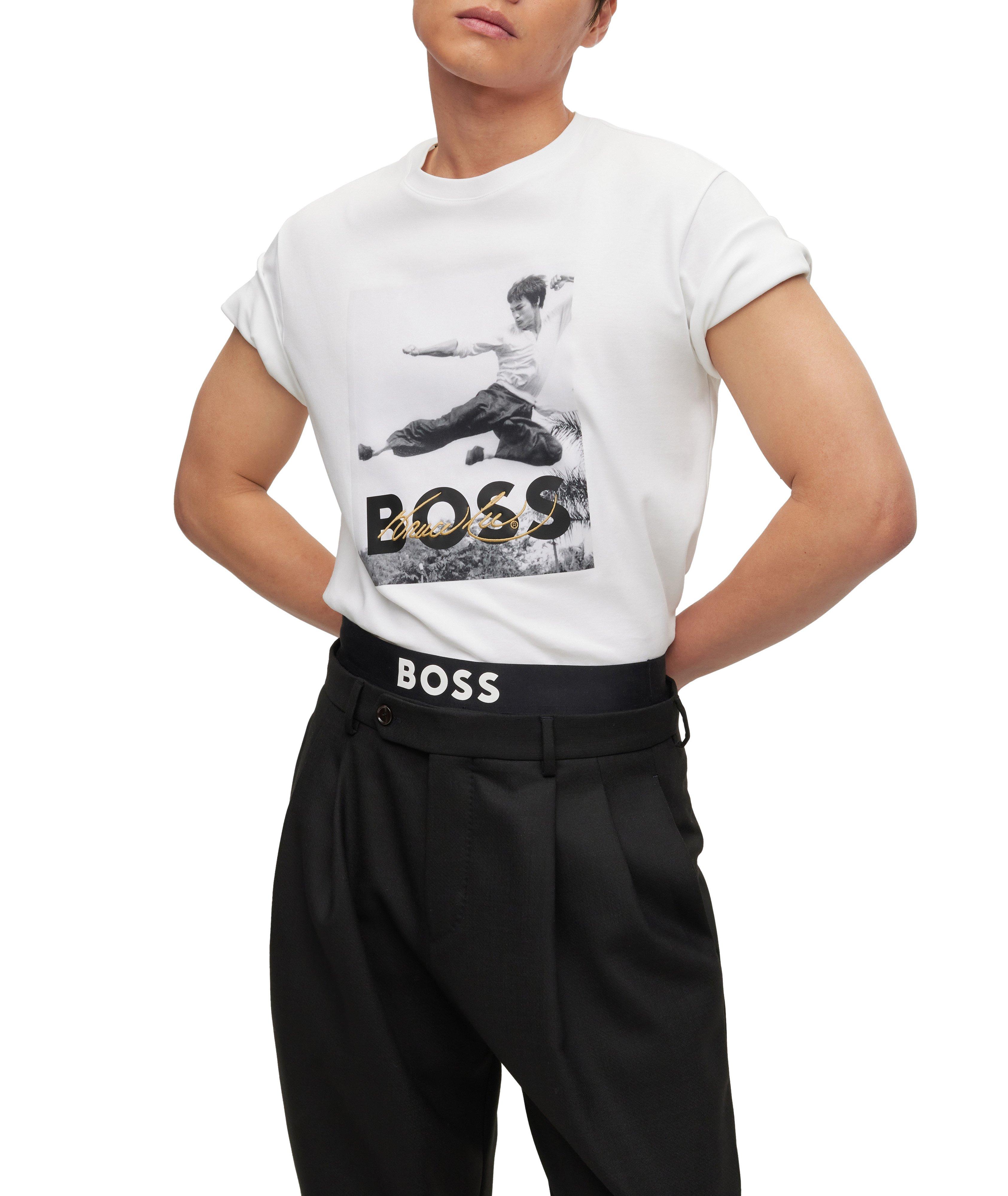 BOSS Legends Bruce Lee Collection Printed T-Shirt image 1