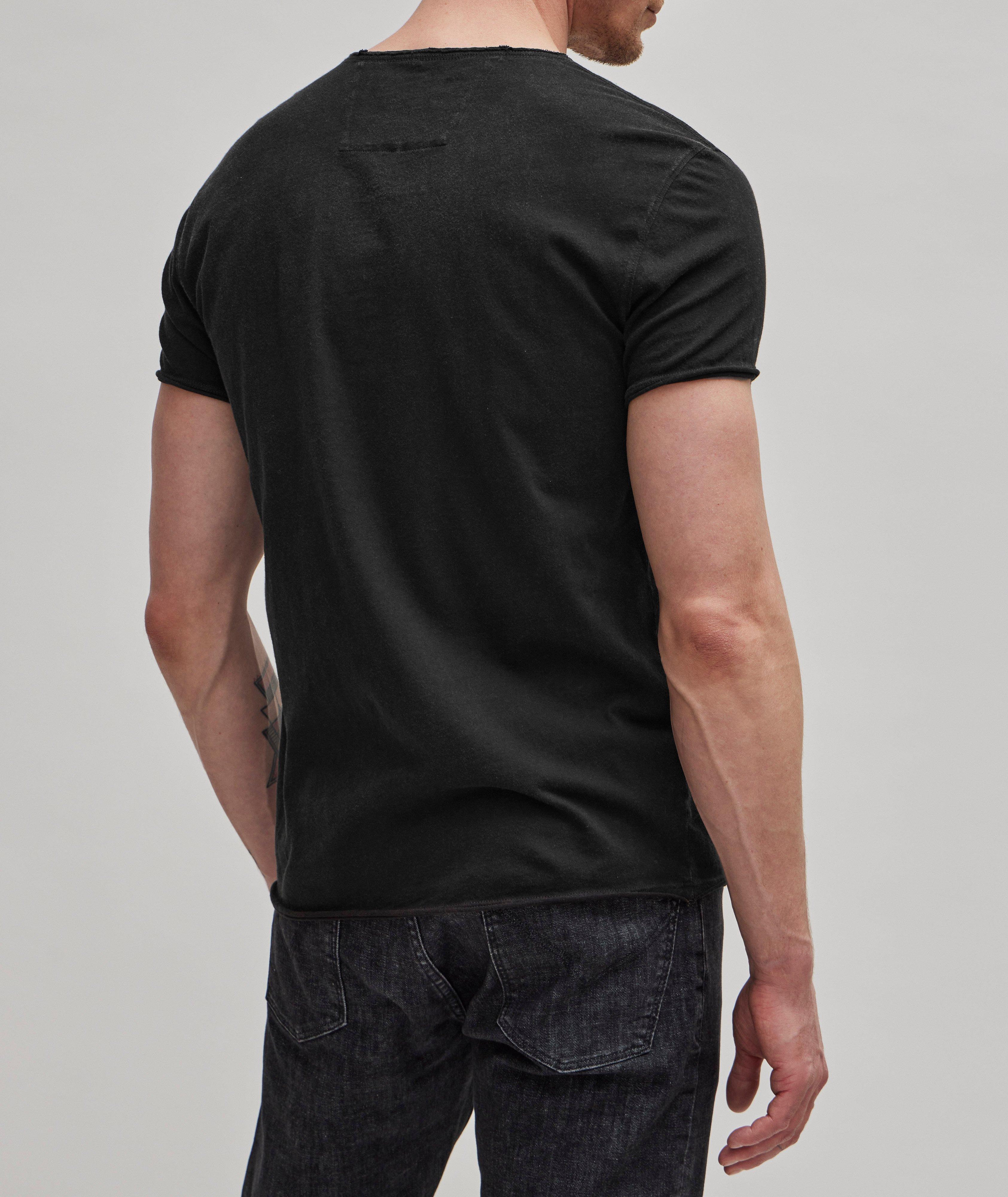 T-shirt à encolure ronde avec lettrage au pistolet image 2