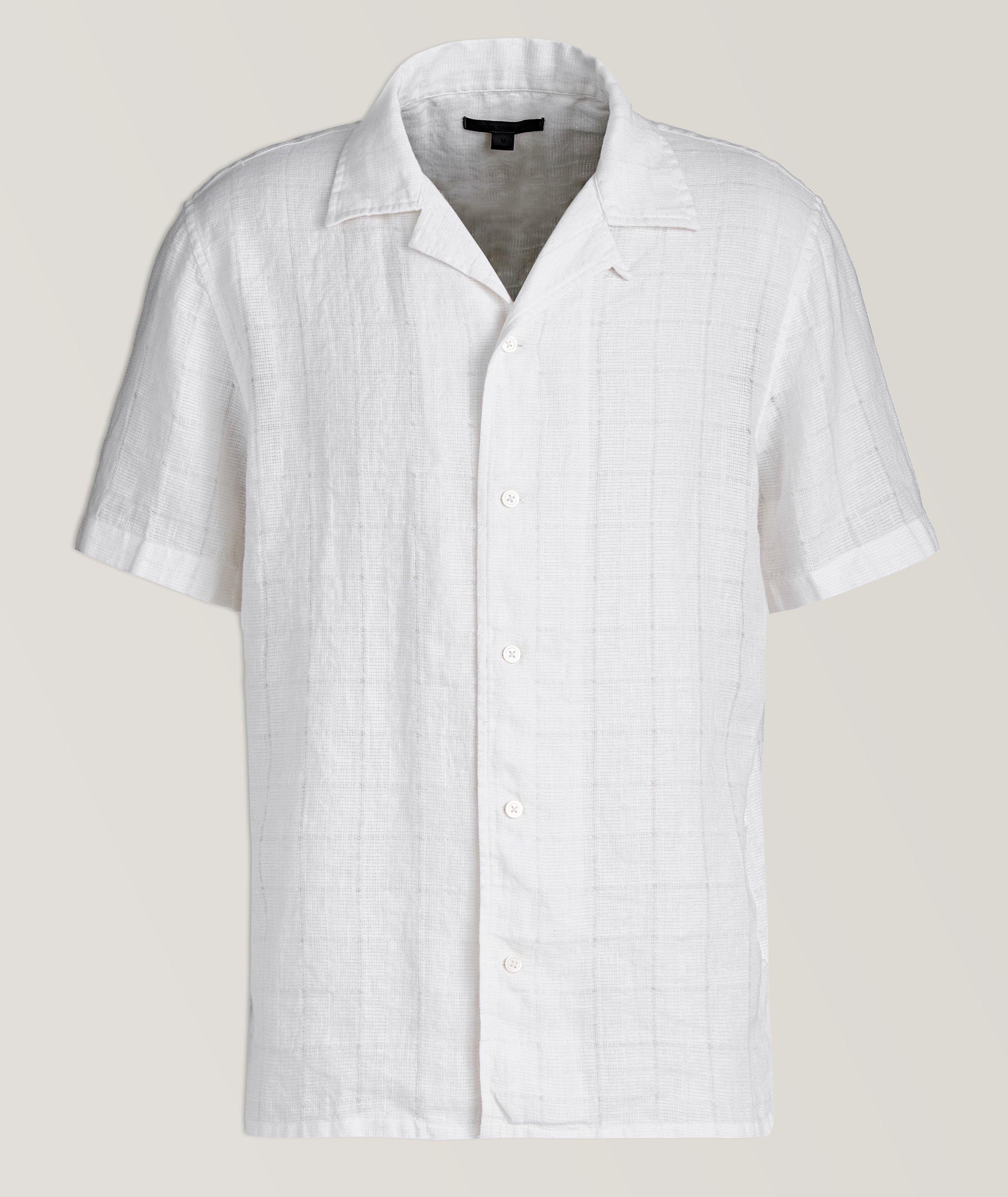Danny Linen-Cotton Camp Shirt image 0