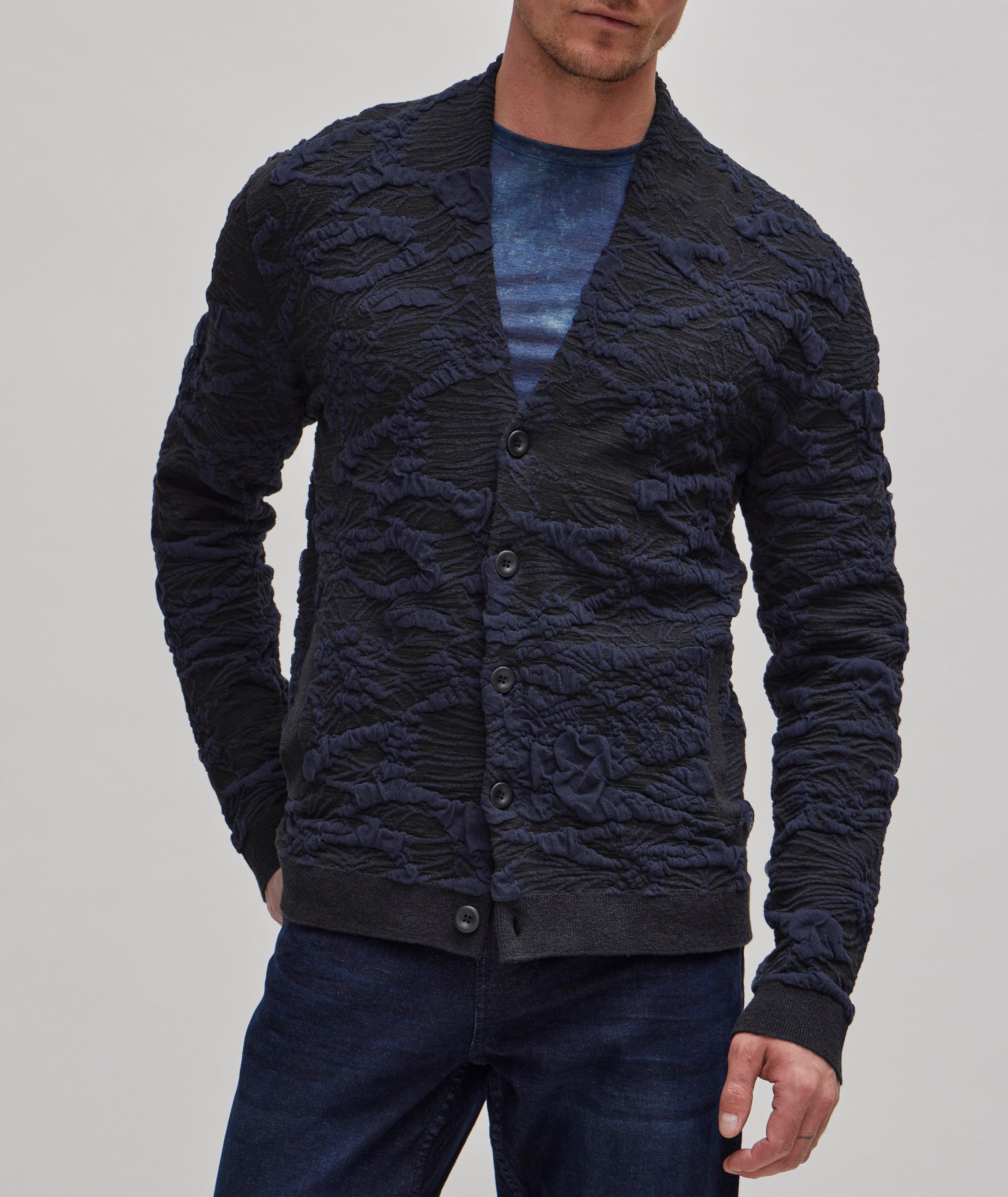 Cardigan en tricot texturé image 1